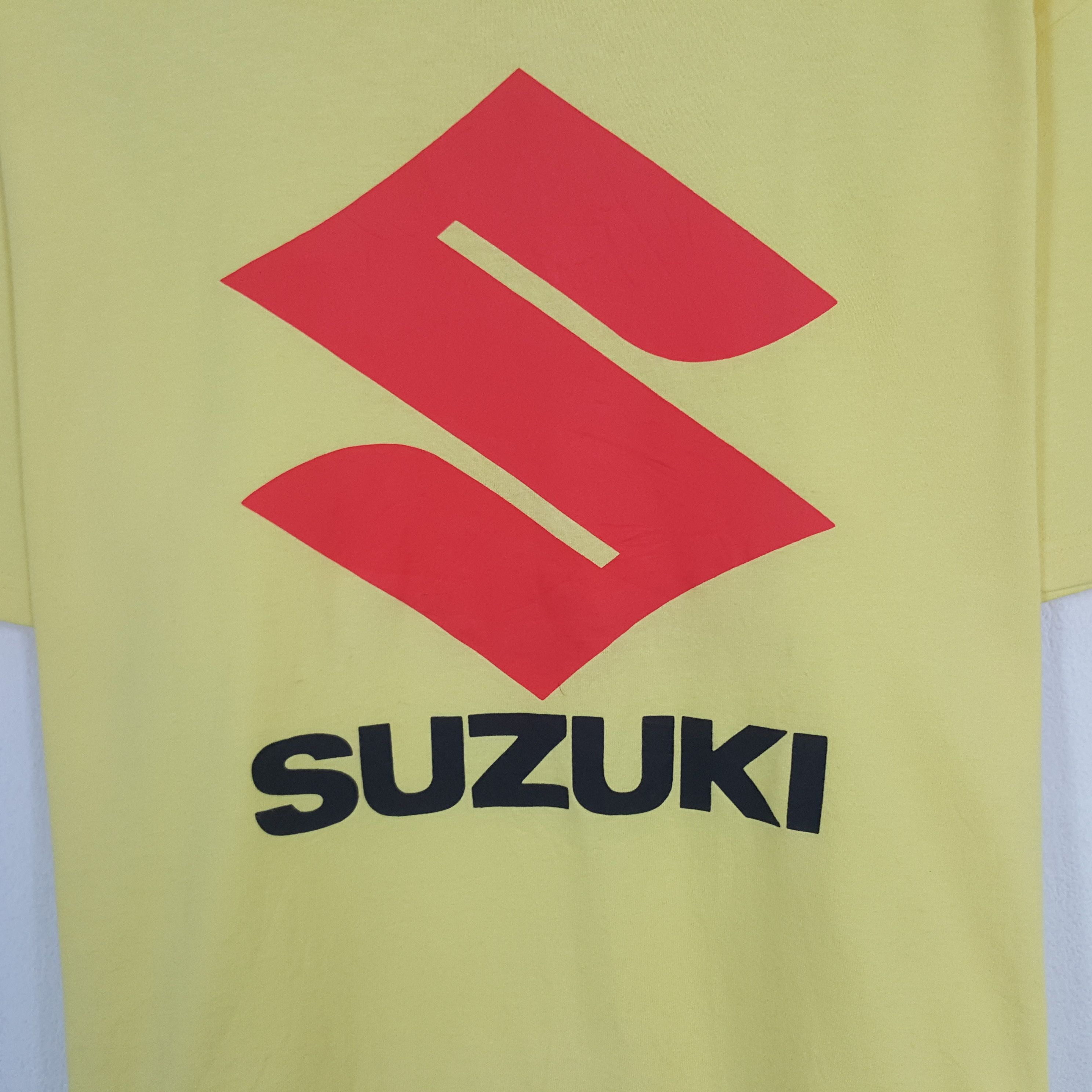 Japanese Brand × Vintage Vintage Suzuki Big Logo Sport Tshirt Size US L / EU 52-54 / 3 - 2 Thumbnail