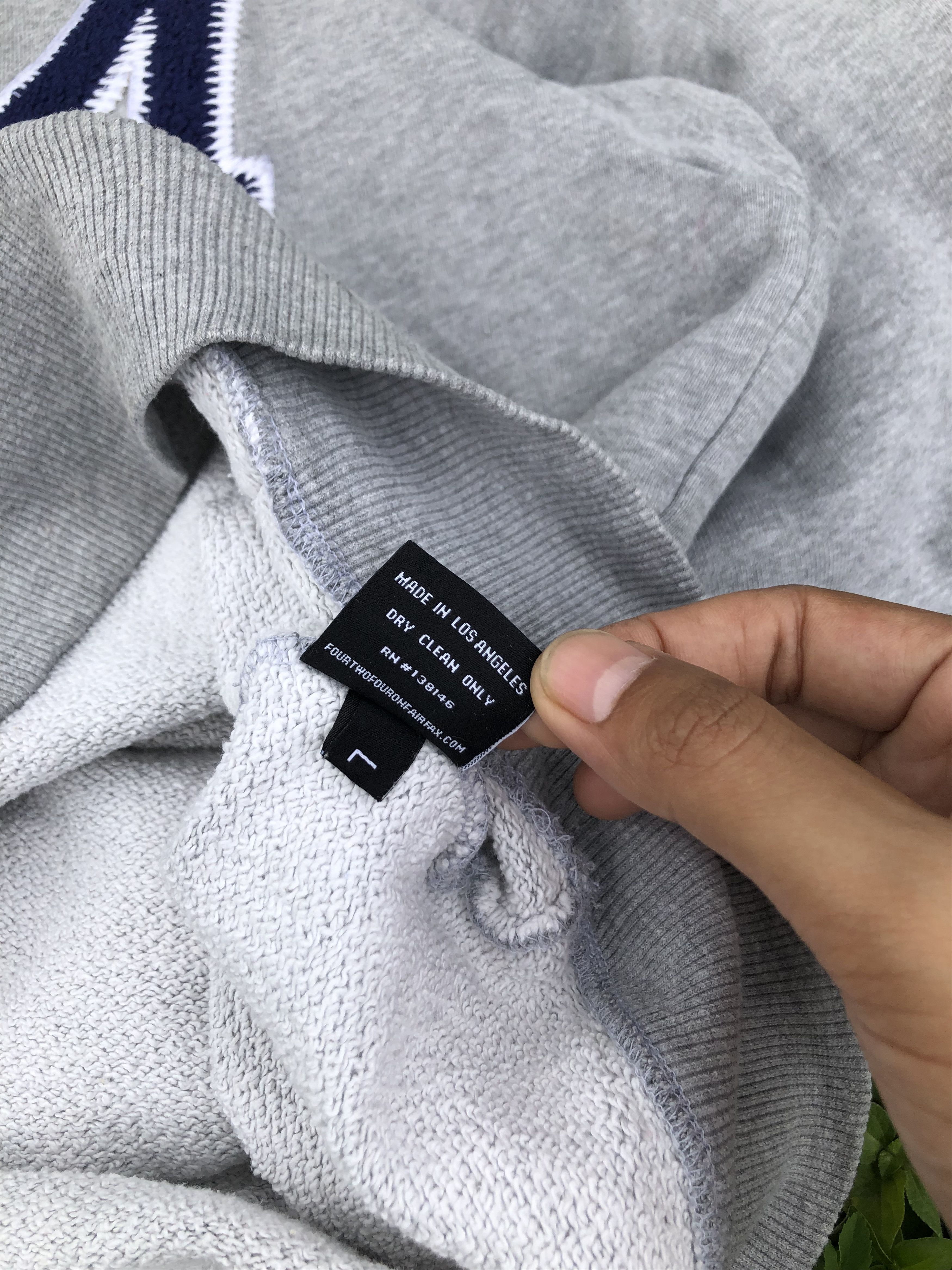 424 424 university logo hoodie grey Size US L / EU 52-54 / 3 - 5 Thumbnail