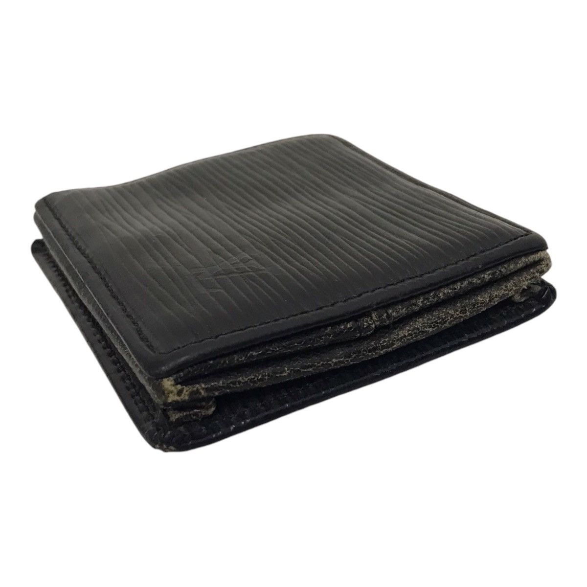 Louis Vuitton Lovis Vuitton Epi Leather Coin Purse Card Wallet Black Size ONE SIZE - 5 Thumbnail