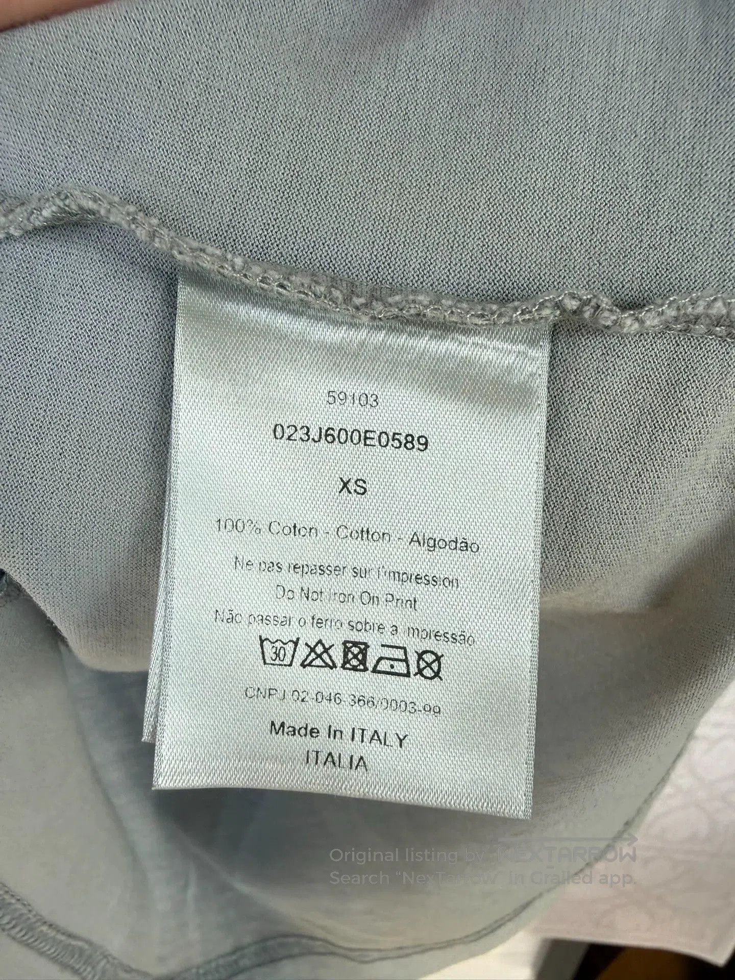 Dior dior x daniel arsham short sleeve t. Size US XS / EU 42 / 0 - 4 Thumbnail
