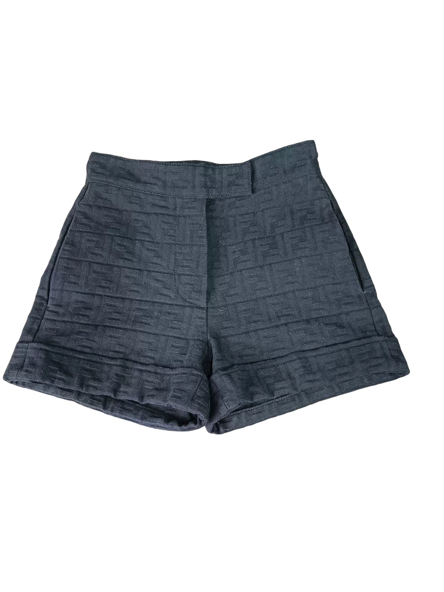 Fendi Fendi Monogram FF Shorts IT 36 Size 25" / US 0 / IT 36 - 1 Thumbnail
