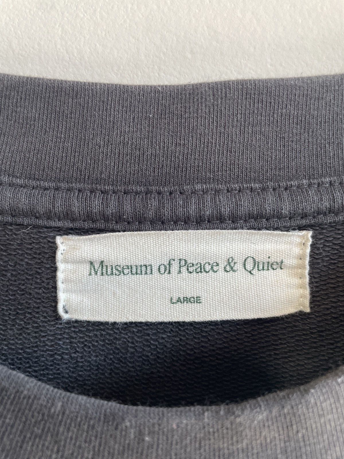 Museum of Peace and Quiet Museum Of Peace and Quiet Brown Wordmark Sweater Size US L / EU 52-54 / 3 - 4 Thumbnail