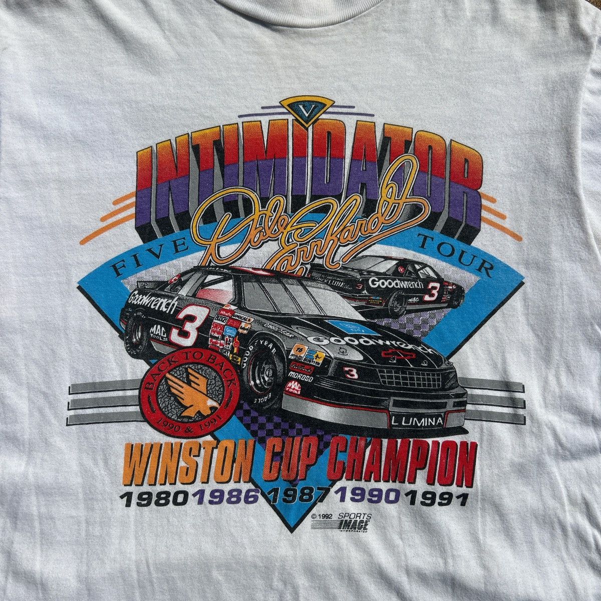NASCAR NASCAR vintage Dale Earnhardt Sr 1992 tour t shirt Size US L / EU 52-54 / 3 - 3 Thumbnail