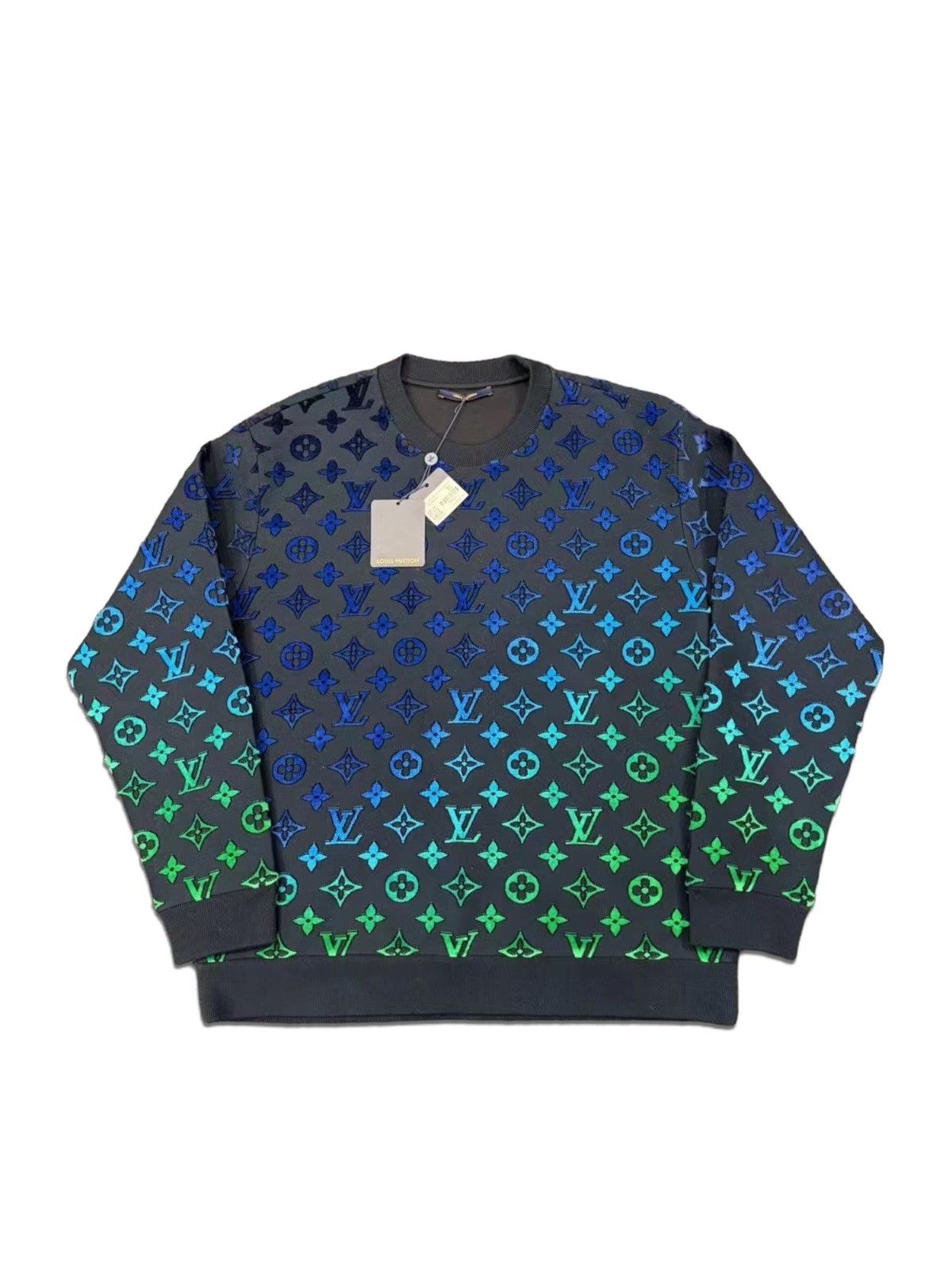 Louis Vuitton Louis Vuitton Gradient L Crewneck Sweatshirt 3D Print Size US L / EU 52-54 / 3 - 1 Thumbnail