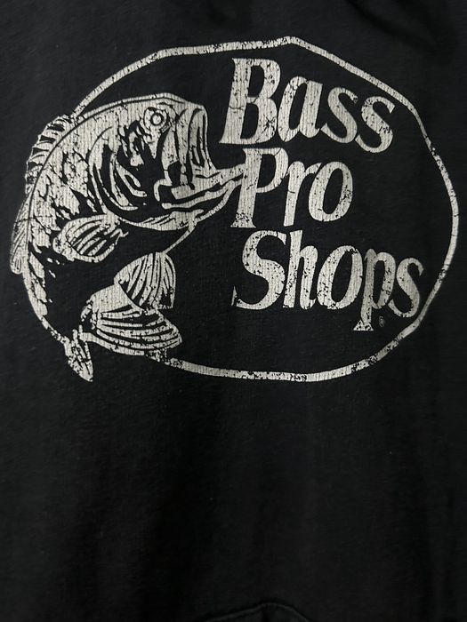 Bass Pro Shops Vintage Bass Pro Shops Hoodie Black | Grailed