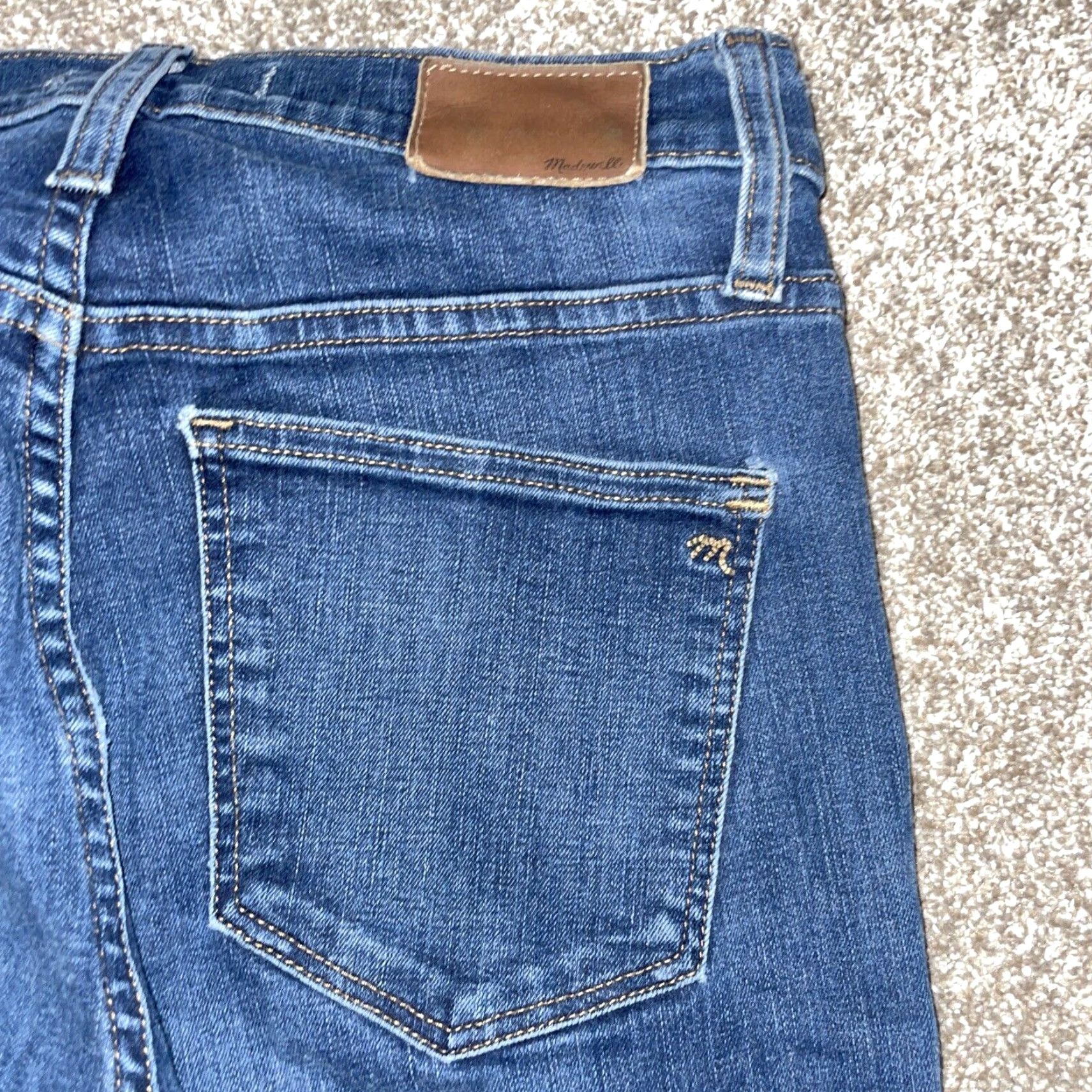 Madewell VINTAGE Madewell Women's Jeans Skinny High Rise Blue Size 30x28 Size 30" / US 8 / IT 44 - 5 Thumbnail