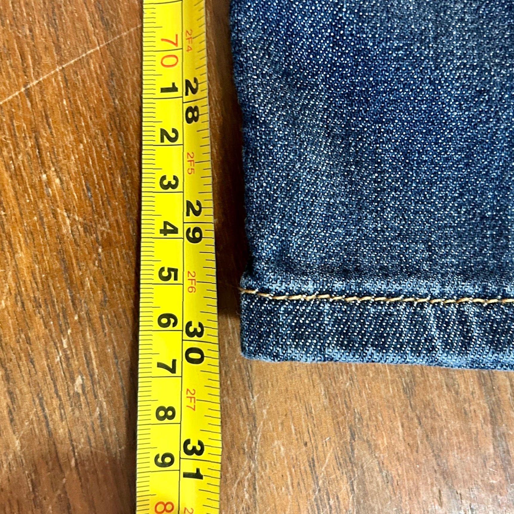 Lucky Brand Lucky Brand Jeans Mens 38x30 Blue Denim 221 Original Straight Dark Wash City Jeans Mens Size US 38 / EU 54 - 7 Thumbnail
