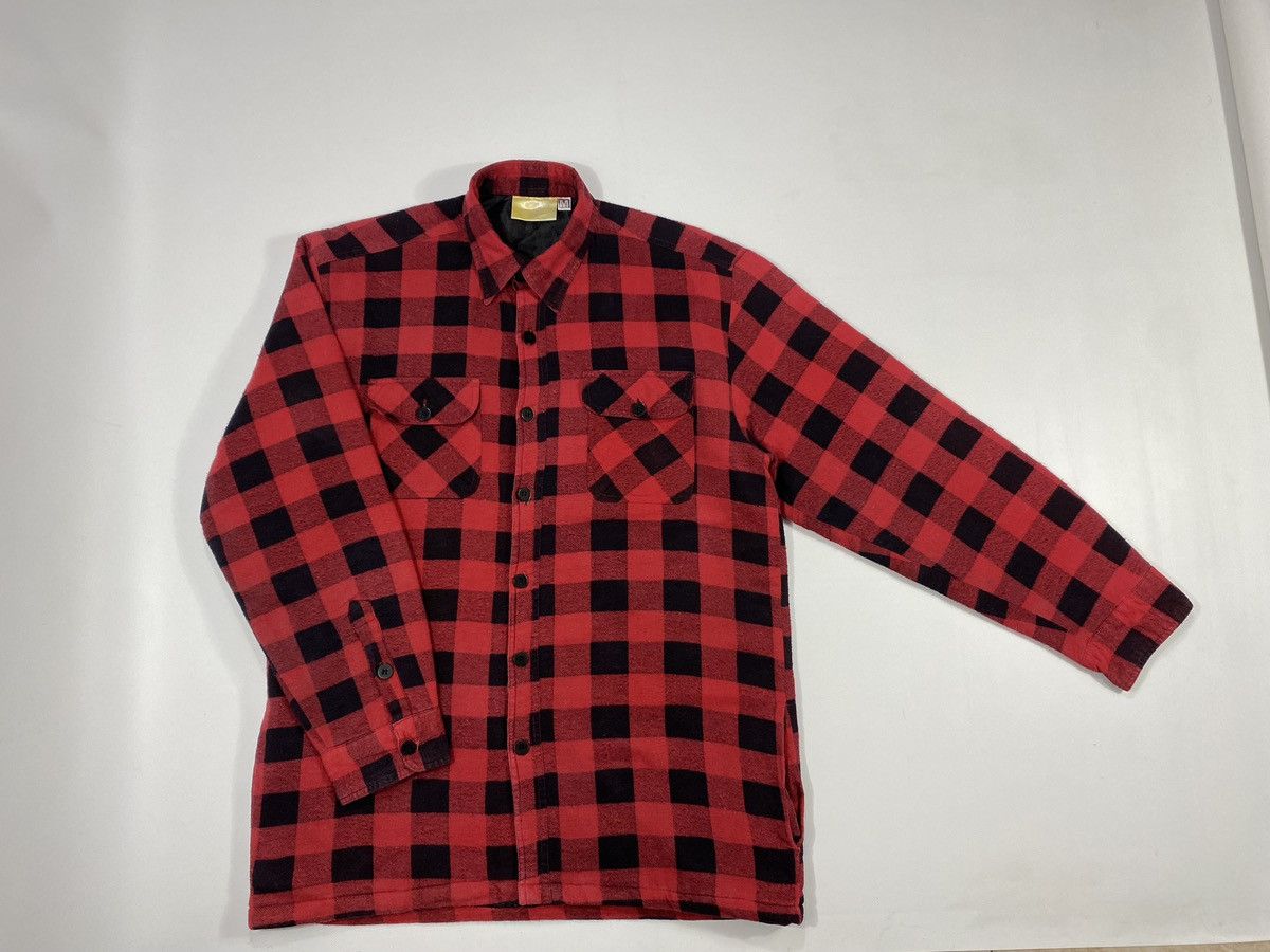 Lumberjack Vintage Insulated Plaid Tartan Classic Shirt Winter Jacket Size US M / EU 48-50 / 2 - 11 Thumbnail