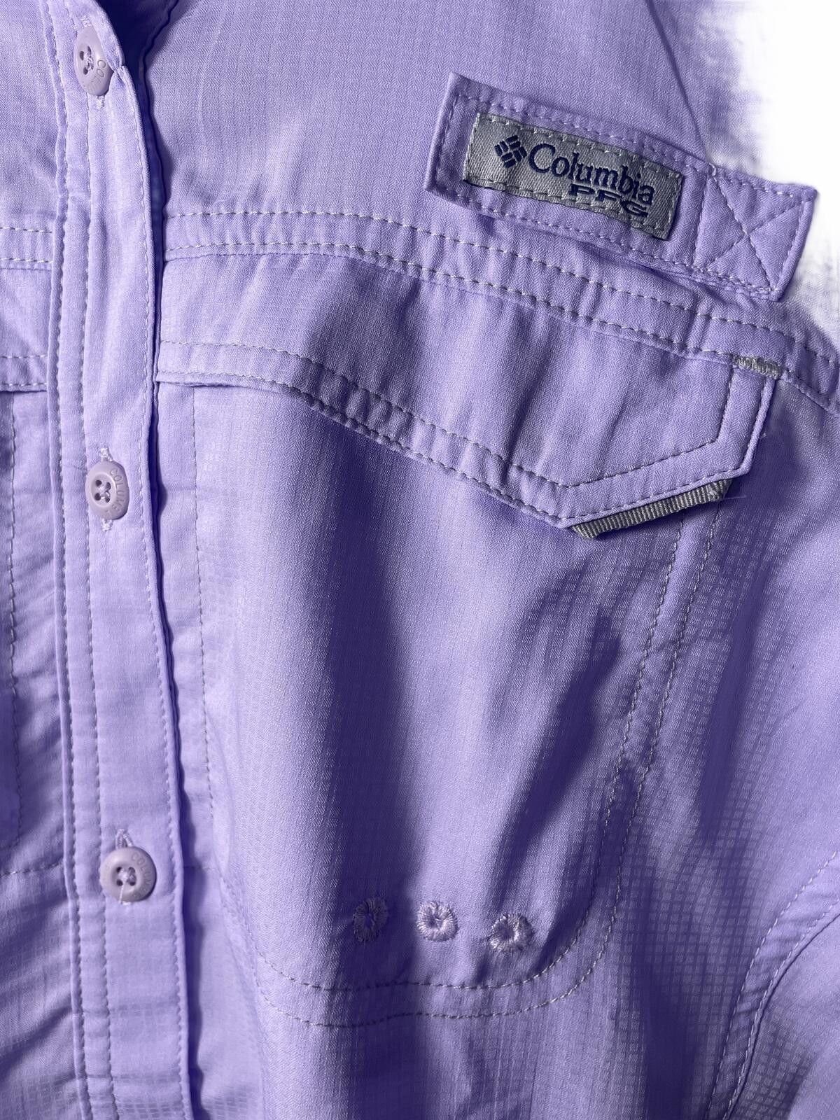 Columbia Columbia PFG Sportswear Top Women's Medium Purple Outdoors Size M / US 6-8 / IT 42-44 - 3 Thumbnail