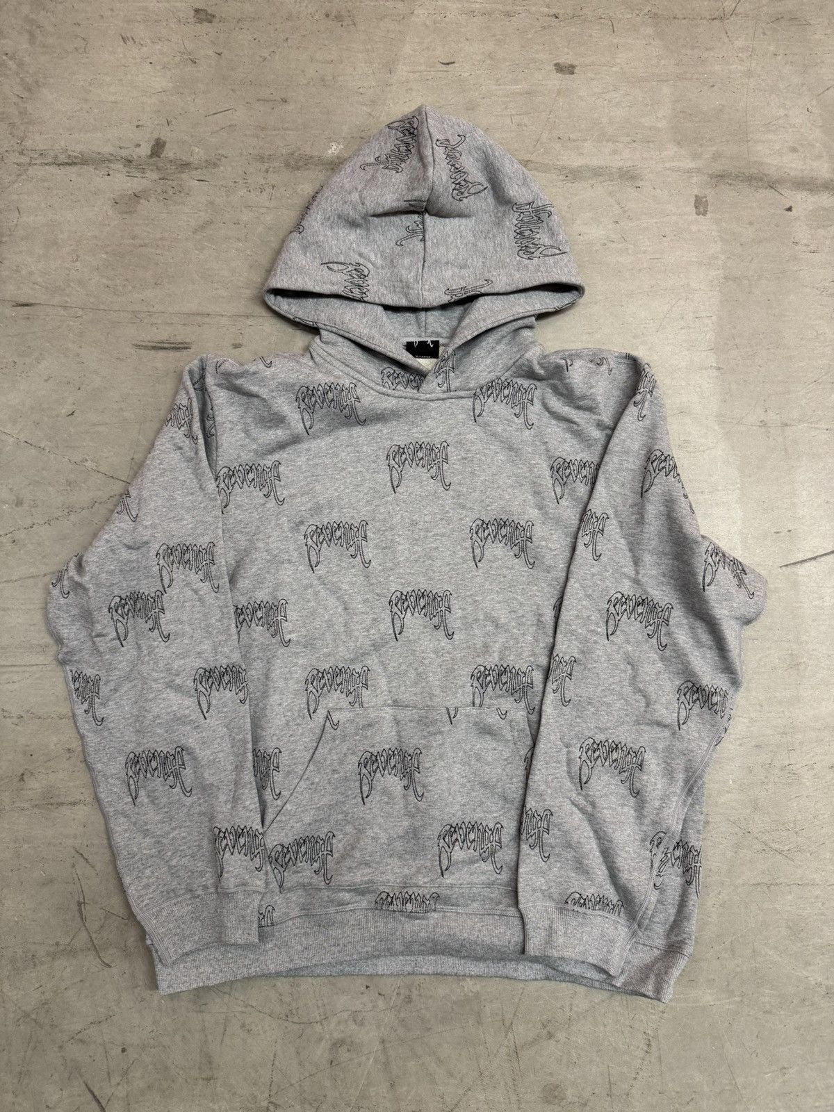 Revenge Hoodie Embroidered | Grailed
