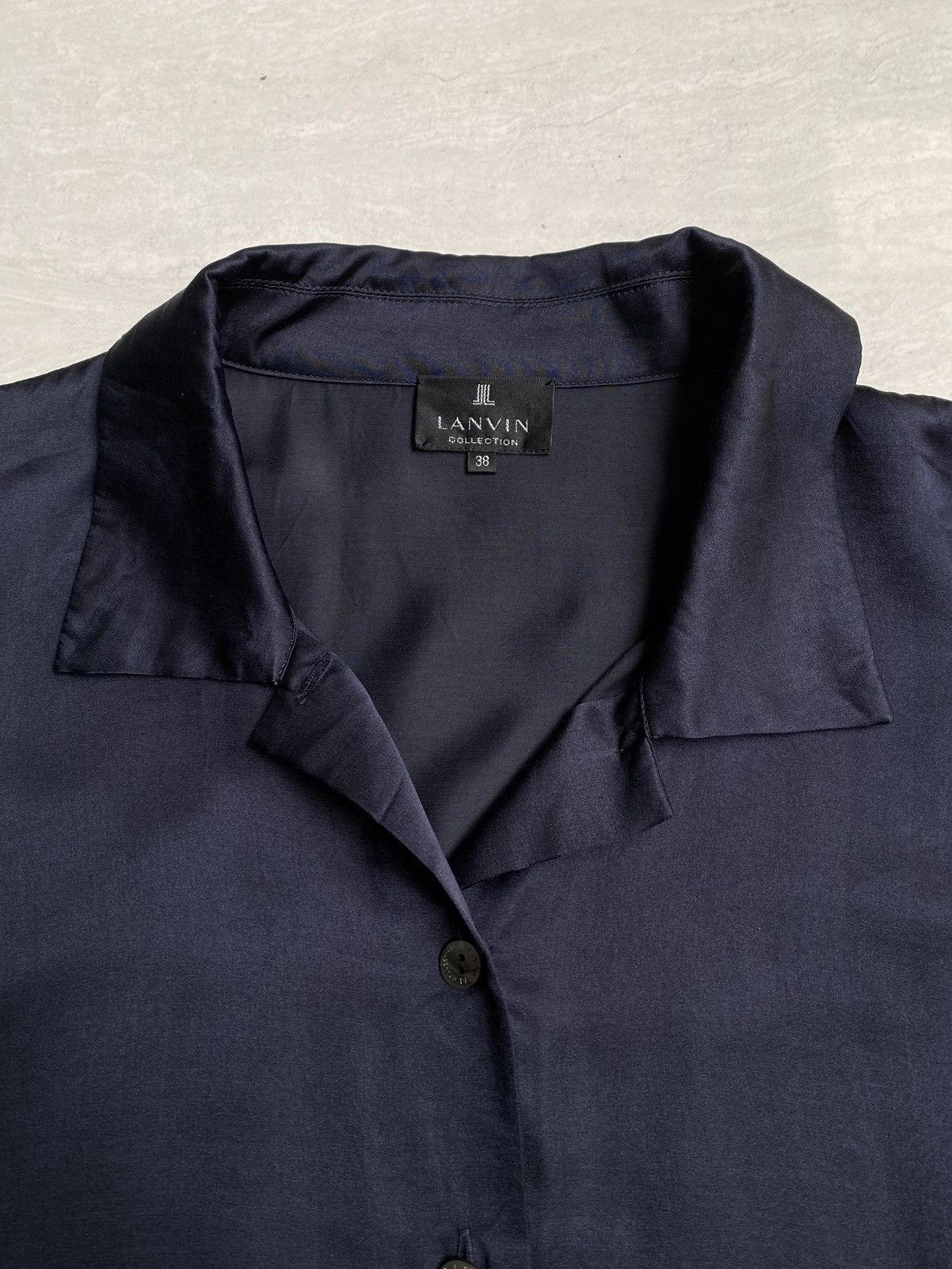 Lanvin LANVIN Collection Navy Dress Size XXL / US 16-18 / IT 52-54 - 5 Thumbnail