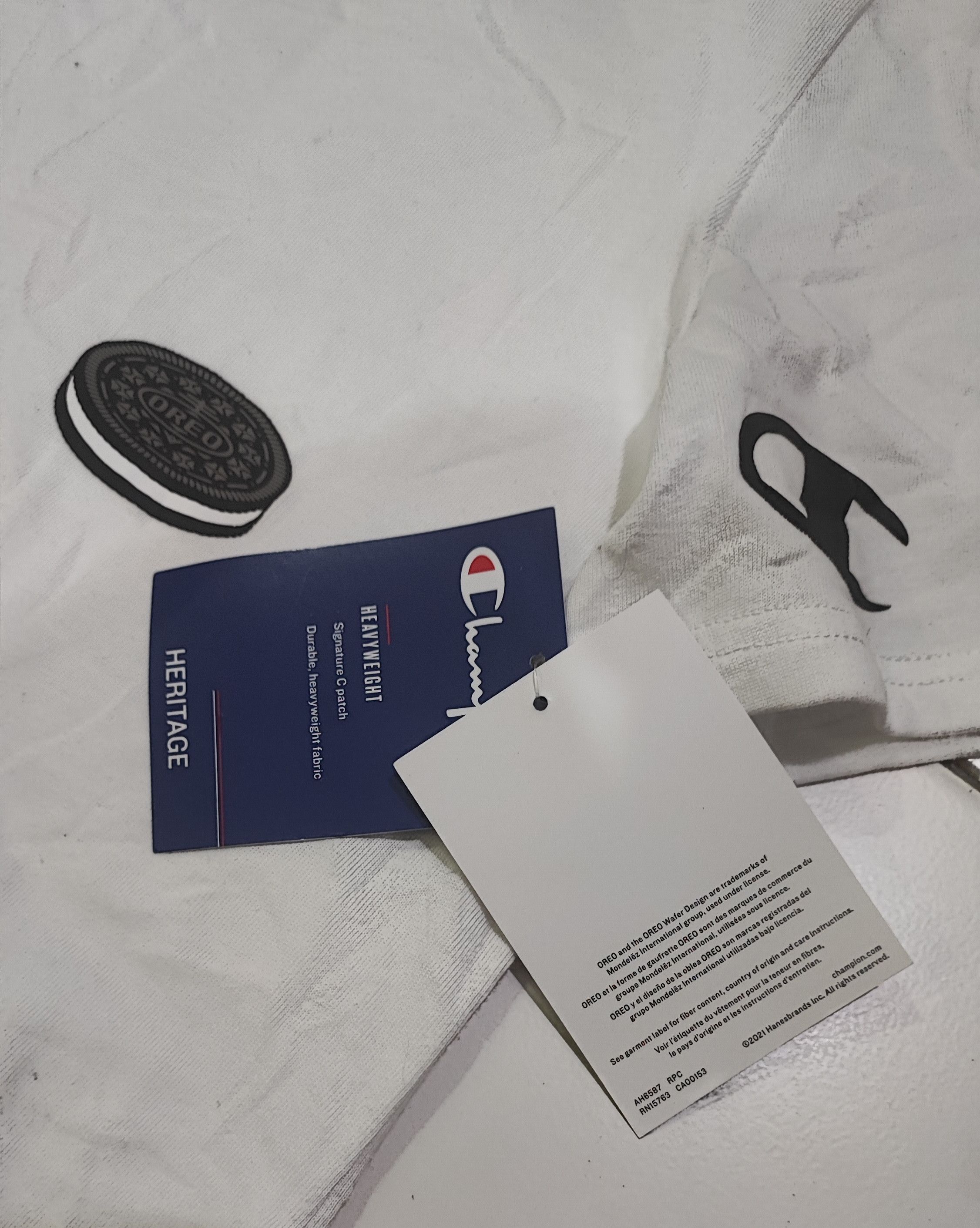 Champion Champion X Oreo cookies T-shirt Size US XL / EU 56 / 4 - 5 Thumbnail