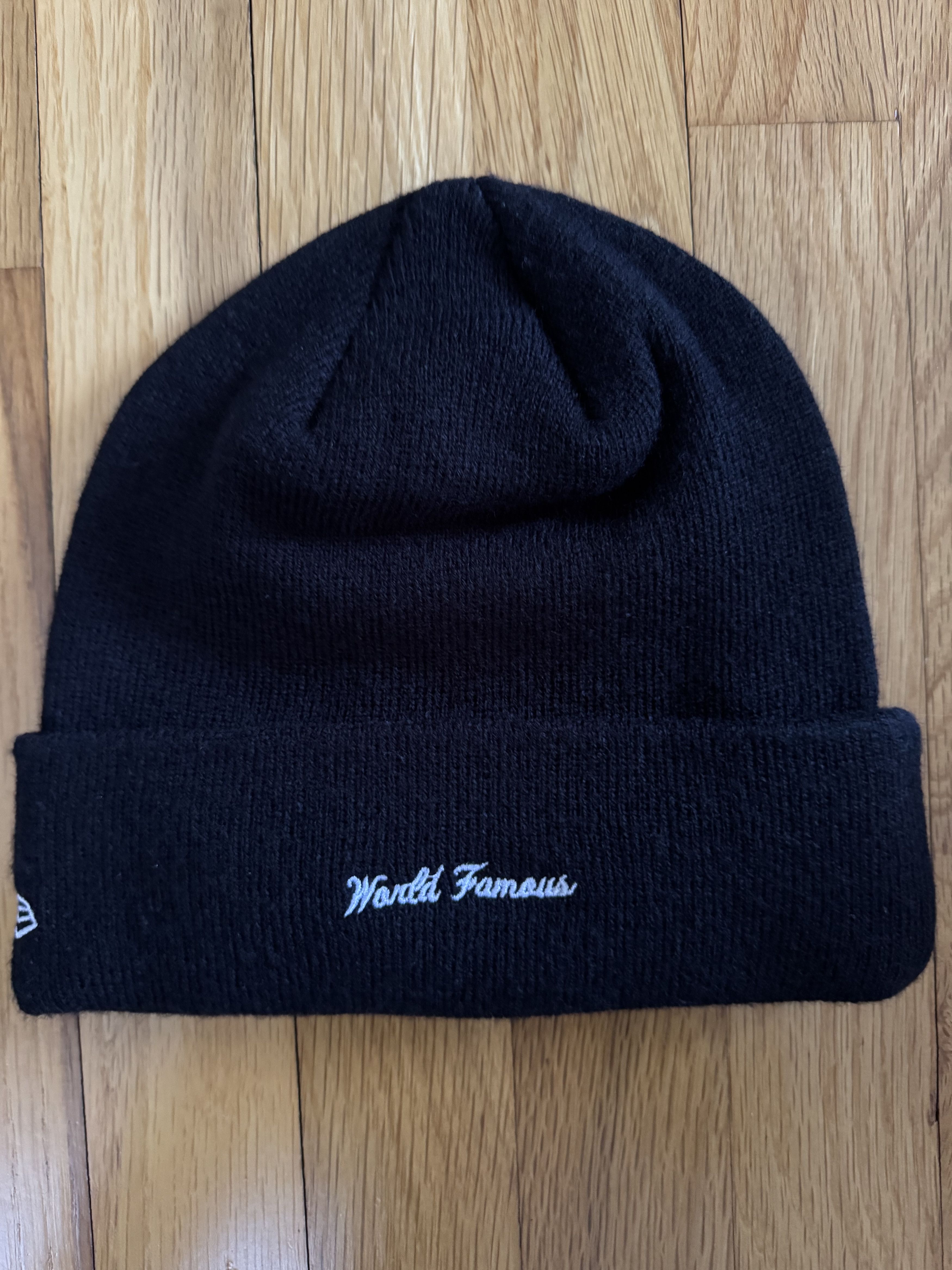 New Era × Supreme Supreme New Era Box Logo Beanie OG FW15 Size ONE SIZE - 2 Thumbnail