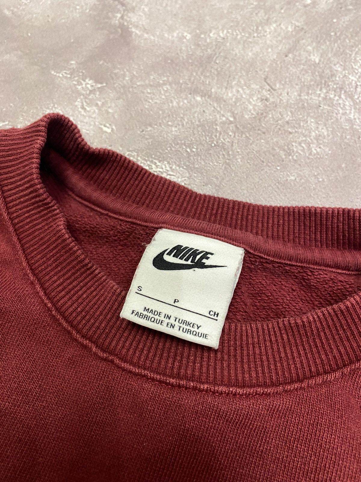 Nike × Vintage Vintage Nike Central Swoosh Retro Sweatshirt Size US S / EU 44-46 / 1 - 6 Thumbnail