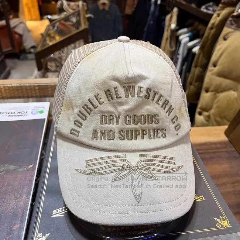 RRL Double RL Vintage Baseball Cap .