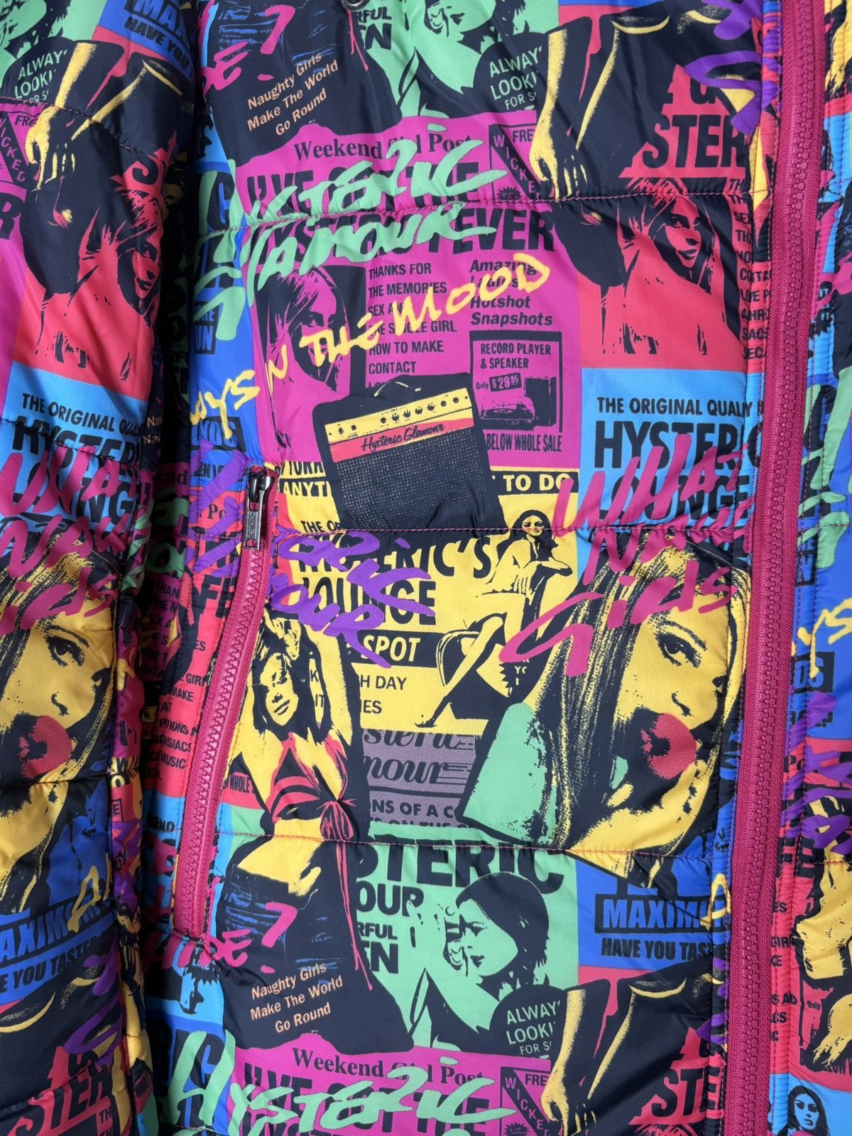 Hysteric Glamour Sample Hysteric Glamour x Primaloft Colorful Puffer Jacket Size US M / EU 48-50 / 2 - 12 Thumbnail