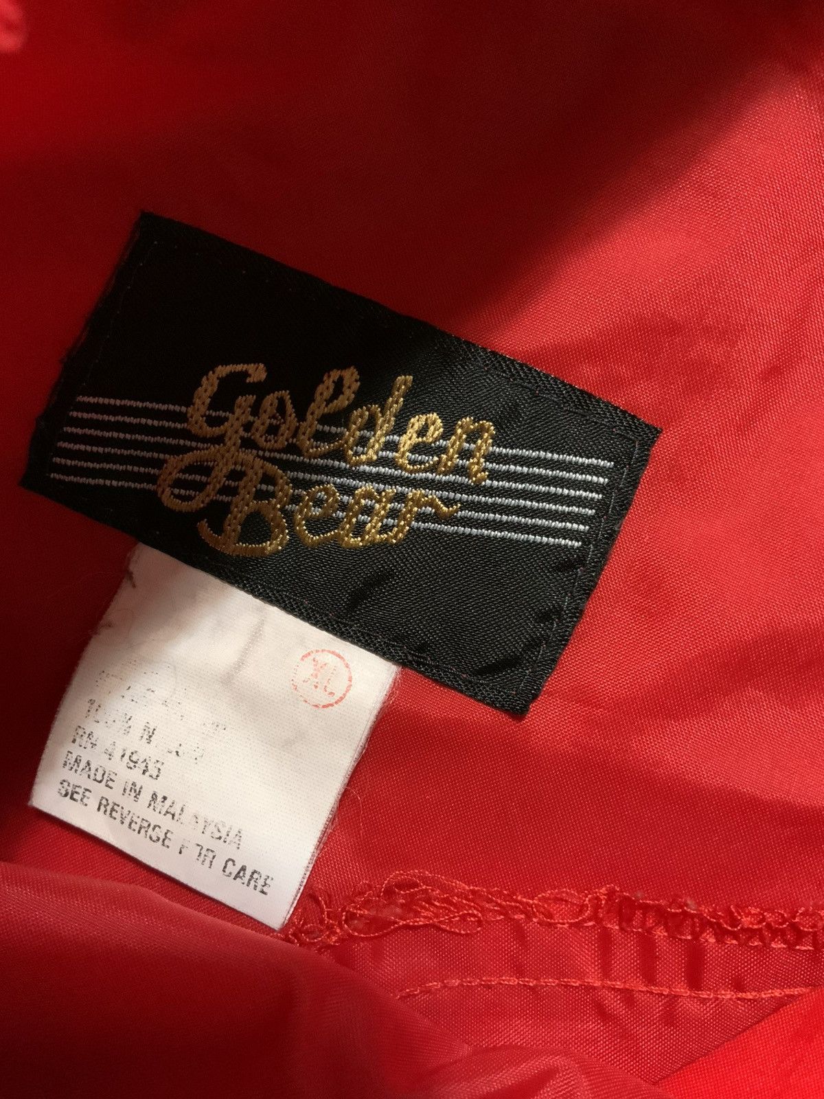 Golden Bear × Vintage Vintage 90s Golden Bear Windbreaker Packable Track Pants Size US 34 / EU 50 - 4 Thumbnail