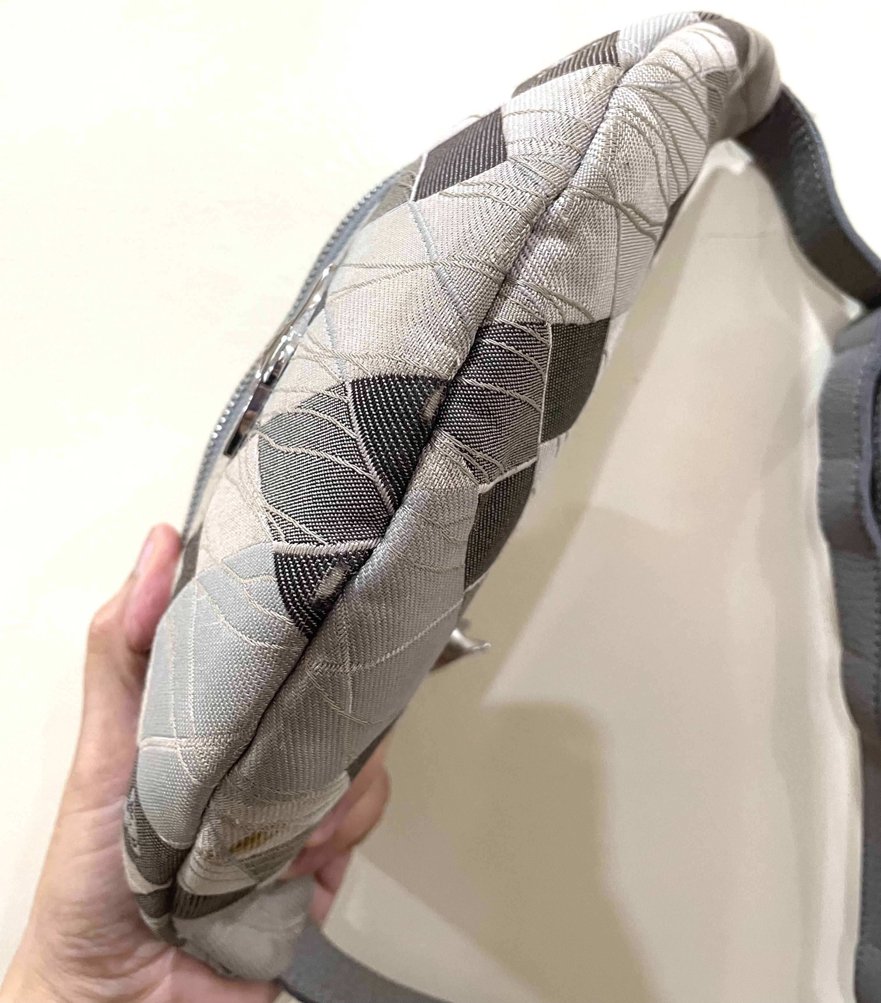 Vivienne Westwood Tartan Argyle Pattern Orb Belt Bag - Gray Size ONE SIZE - 5 Thumbnail