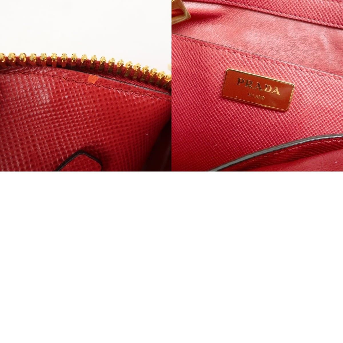 Prada Prada Saffiano Lux Galleria Double Zip Saffiano Satchel Size ONE SIZE - 8 Thumbnail