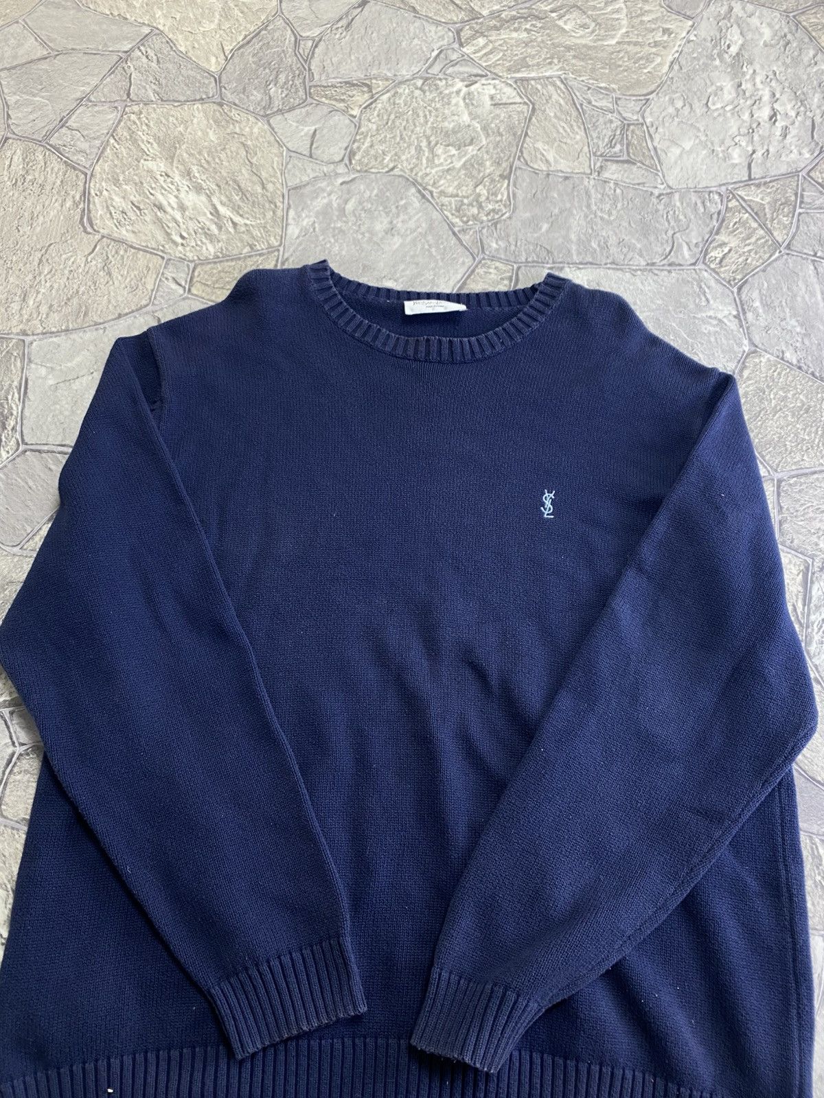 Yves Saint Laurent Vintage YSL Yves Saint Laurent Sweater Size US L / EU 52-54 / 3 - 2 Thumbnail