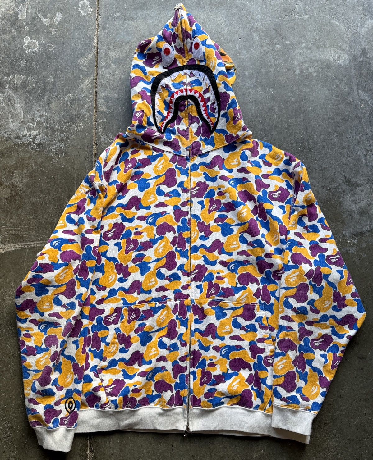 Bape 2008 BAPE Los Angeles Store Opening Full Zip Hoodie Sz XXL Size US XXL / EU 58 / 5 - 1 Thumbnail