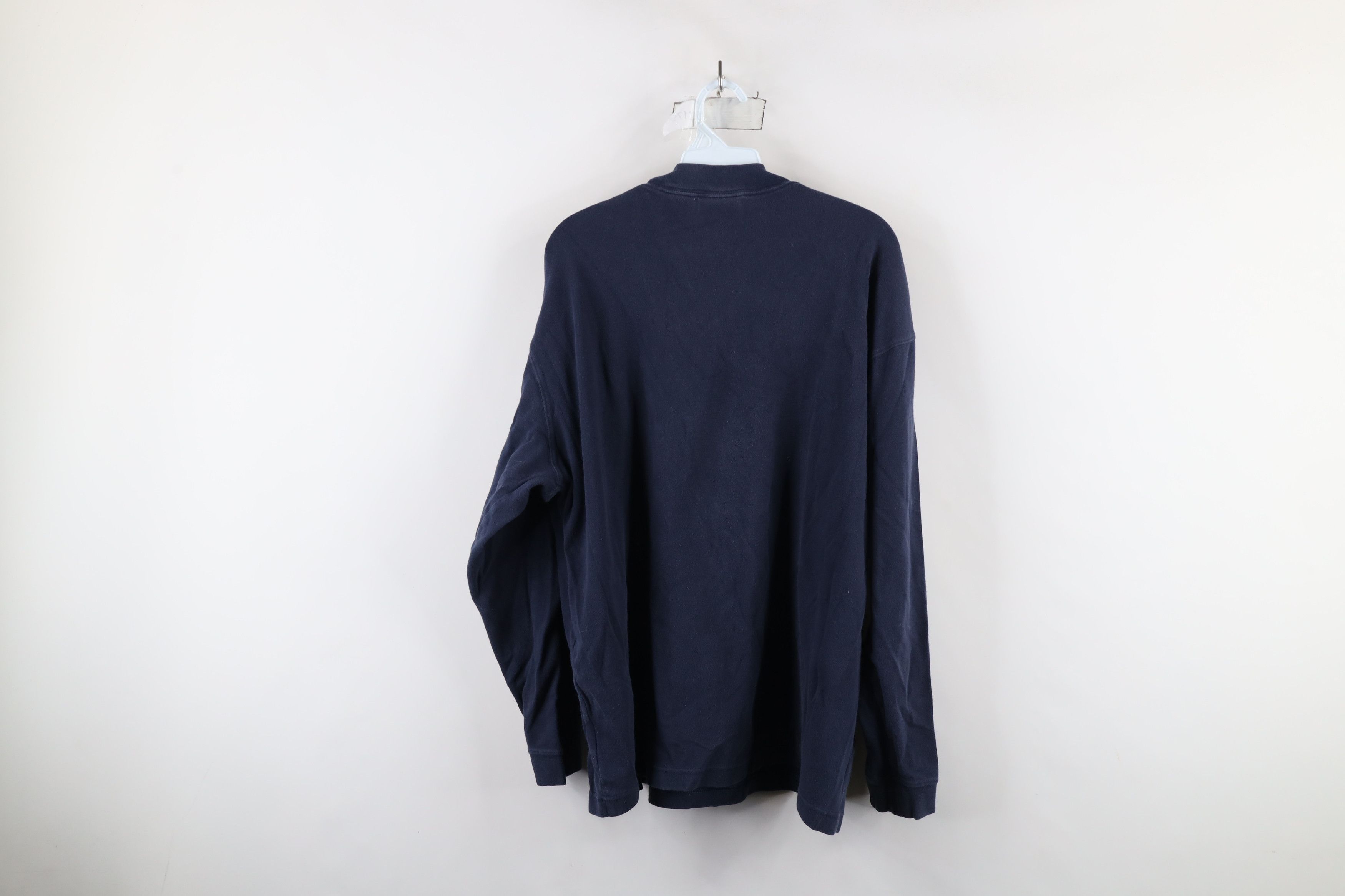 Reebok × Vintage Vintage 90s Reebok Logo Mock Neck Long Sleeve T-Shirt Size US L / EU 52-54 / 3 - 11 Thumbnail