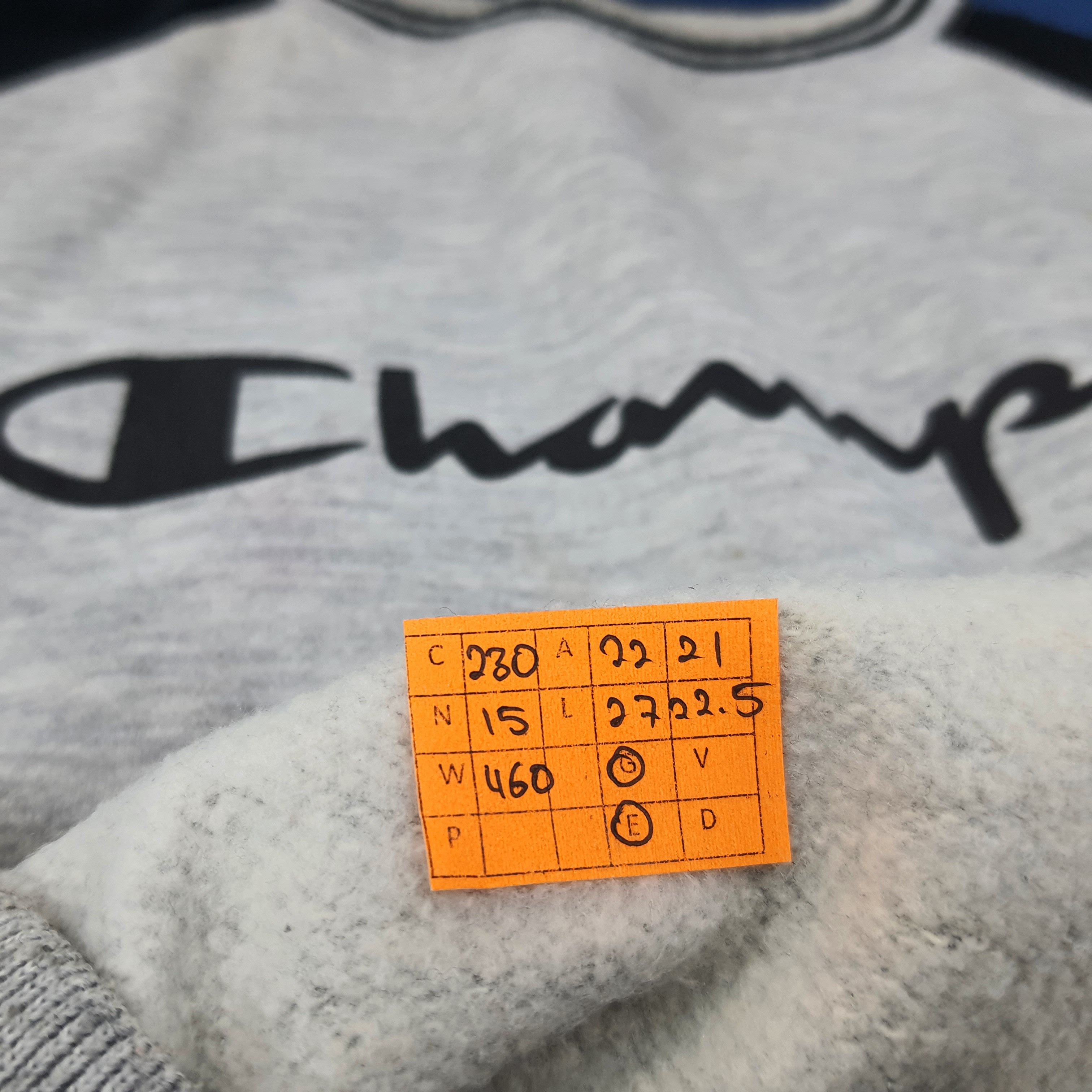 Champion × Vintage Vintage Champion USA Spell Out Raglan Sweatshirt C230N15 Size US M / EU 48-50 / 2 - 9 Thumbnail