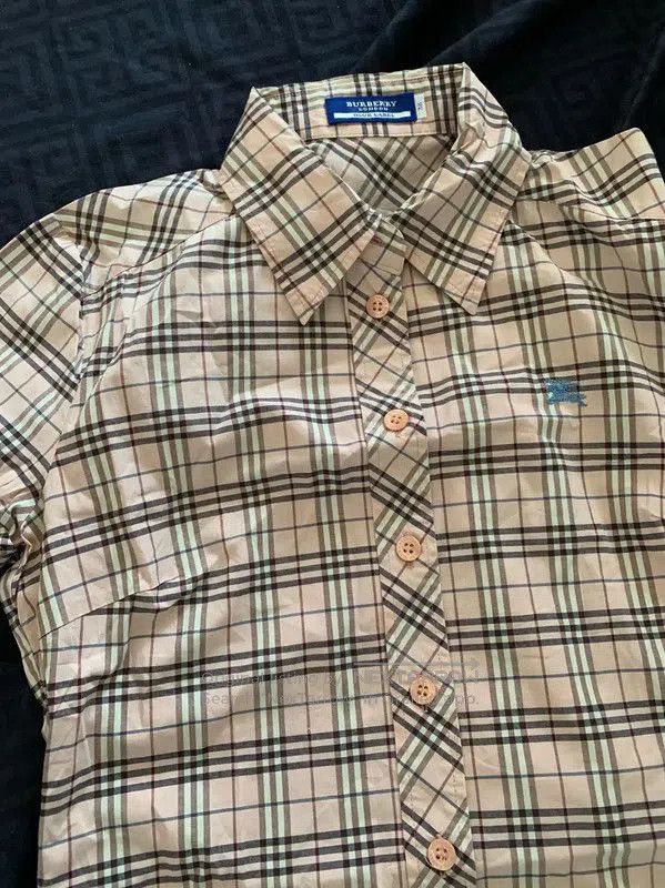 Burberry Pink Short Sleeve Shirt for Women.