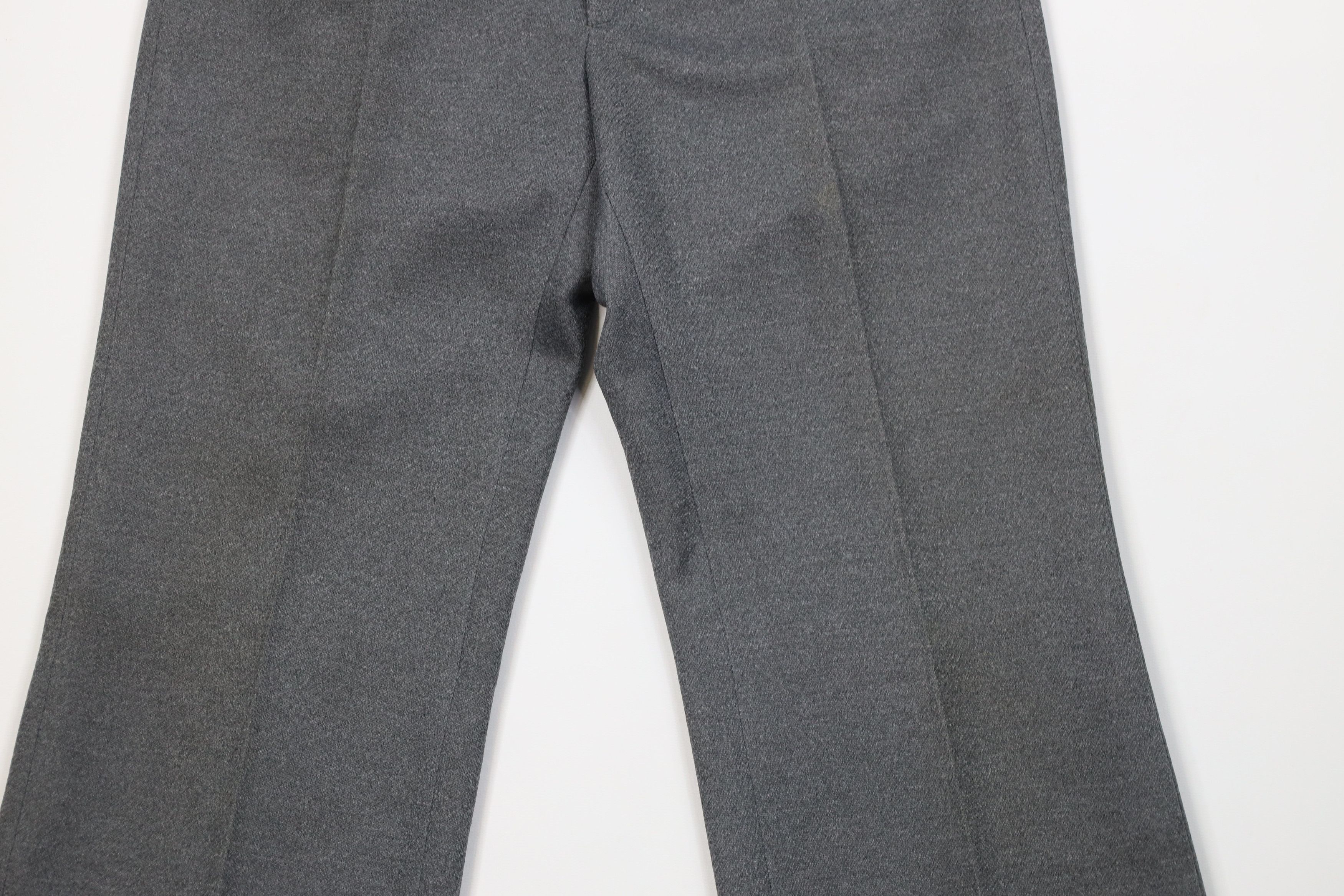 Vintage Vintage 70s Streetwear Wide Leg Chino Pants Gray USA Size US 28 / EU 44 - 3 Thumbnail
