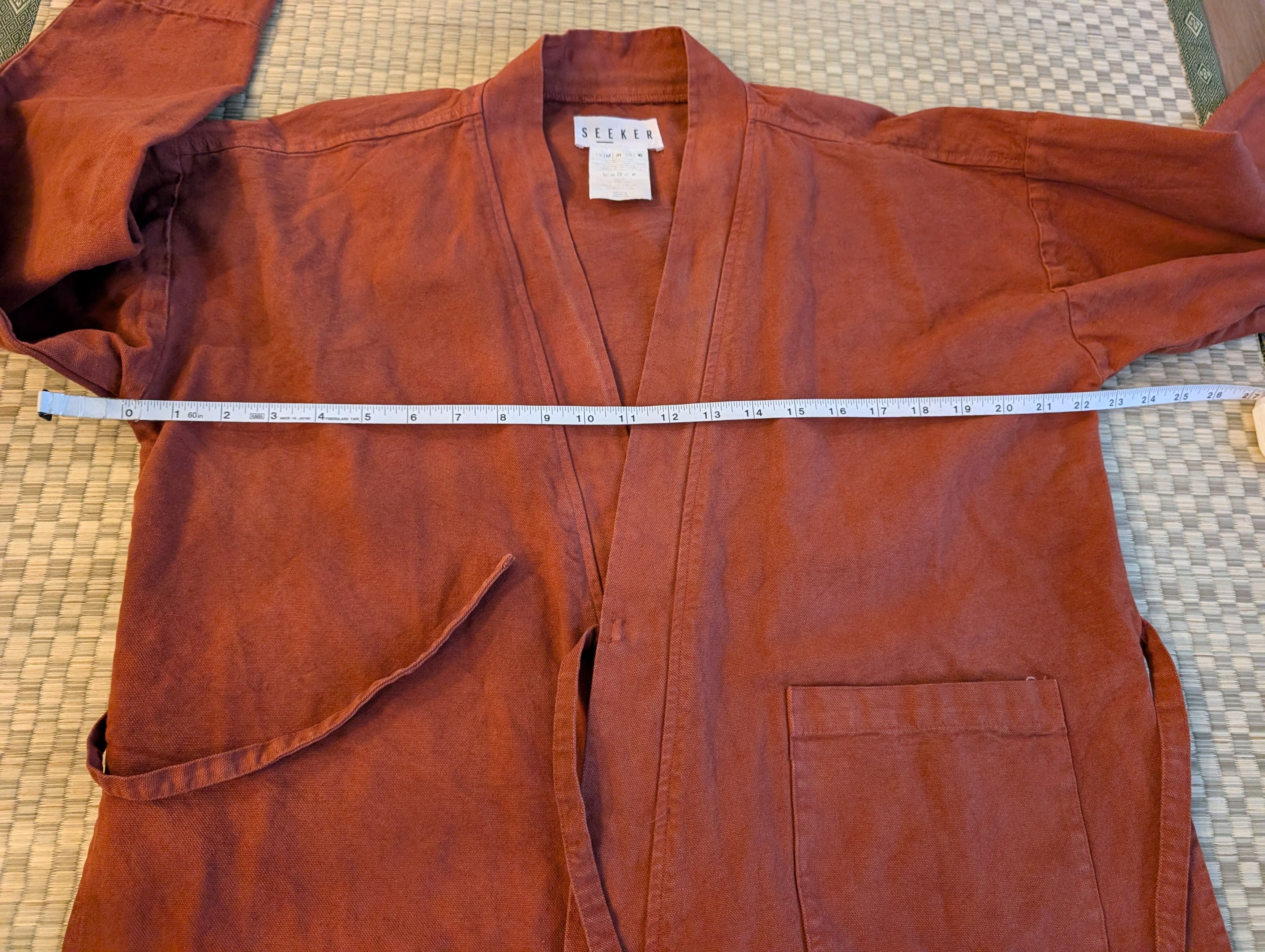 Other Seeker Cotton Hemp Gi Shirt Rust Unisex Made in USA Size US M / EU 48-50 / 2 - 4 Thumbnail