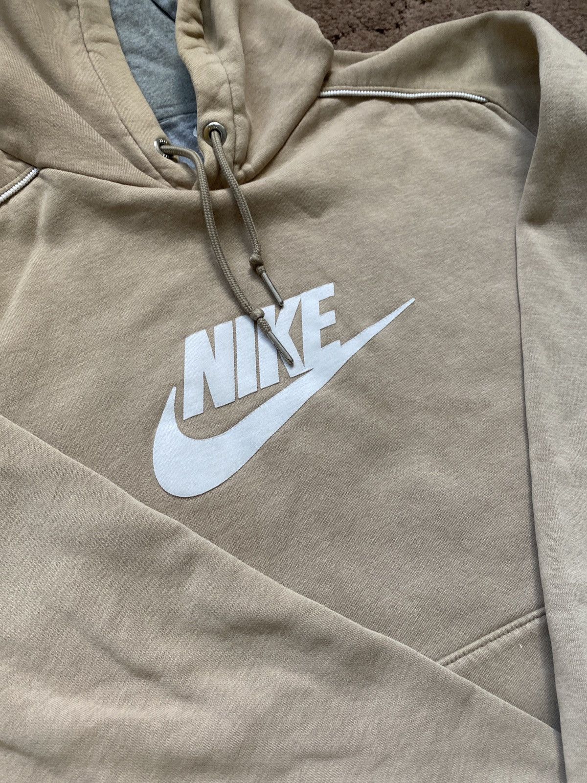 Nike × Vintage Vintage Rare 90s Nike Hoodie Big Logo Y2K USA Size US L / EU 52-54 / 3 - 2 Thumbnail