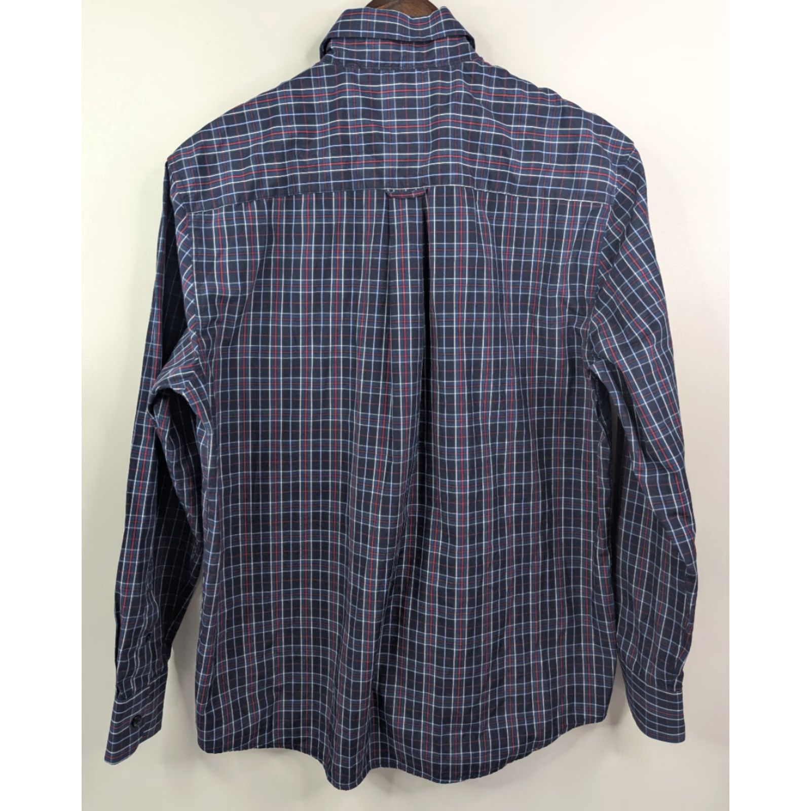 Vintage Rodeo Clothing Co. Men's Blue Plaid Long Sleeve Shirt Button Down Size Medium Size US M / EU 48-50 / 2 - 4 Thumbnail