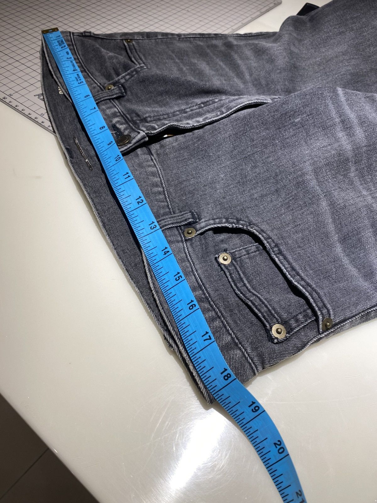 Saint Laurent Paris Saint Laurent 2013 DO2 Grey Skinny Jeans Size US 36 / EU 52 - 10 Thumbnail