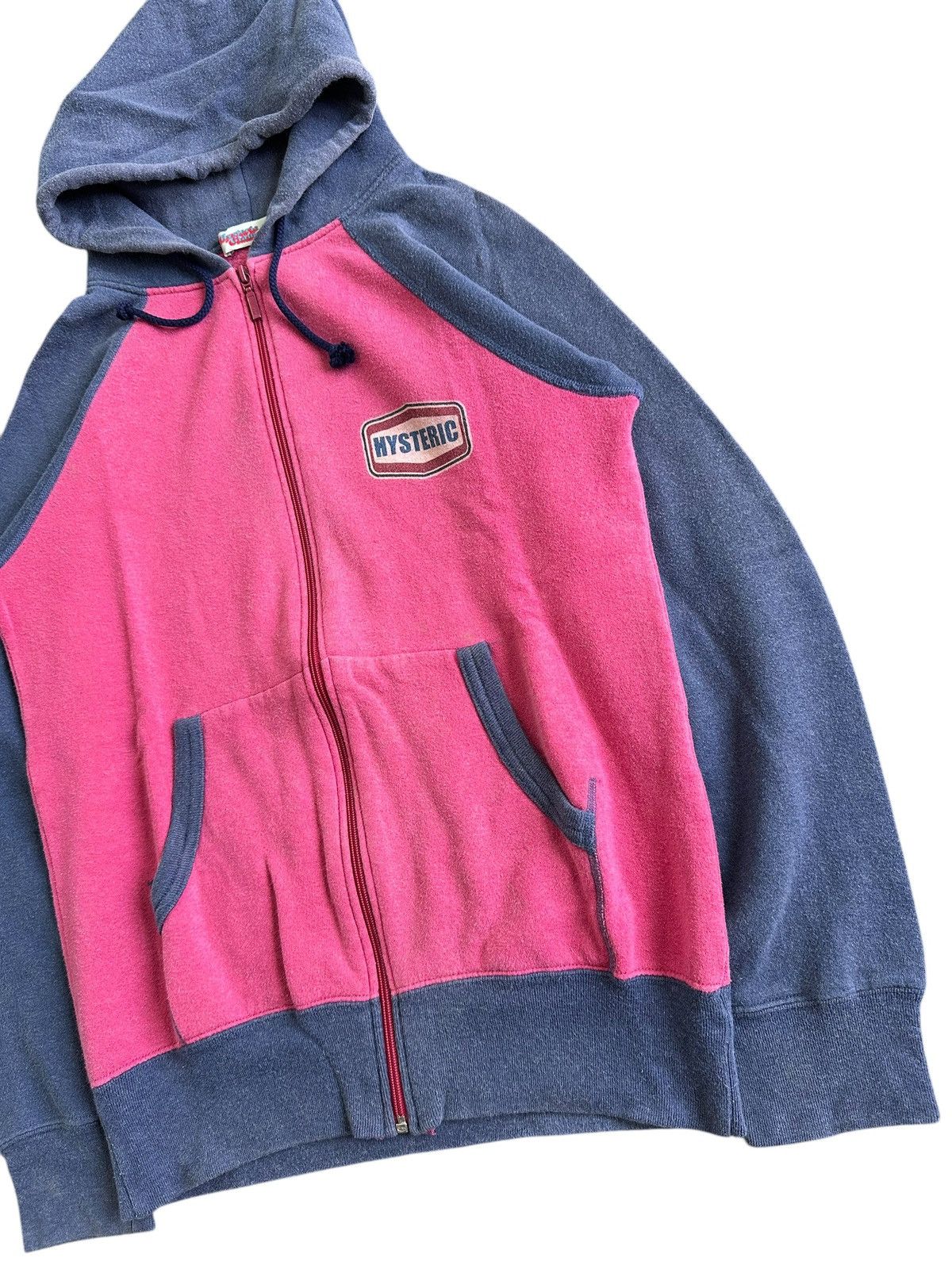 Hysteric Glamour VINTAGE HYSTERIC GLAMOUR COLOUR BLOCK HOODIE Size US S / EU 44-46 / 1 - 6 Thumbnail