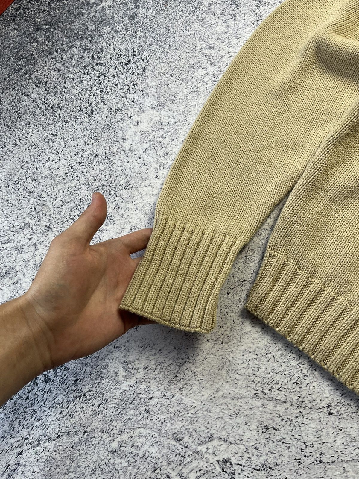 Polo Ralph Lauren Mens Vintage Polo Ralph Lauren knitted Sweater luxury Size US L / EU 52-54 / 3 - 8 Thumbnail