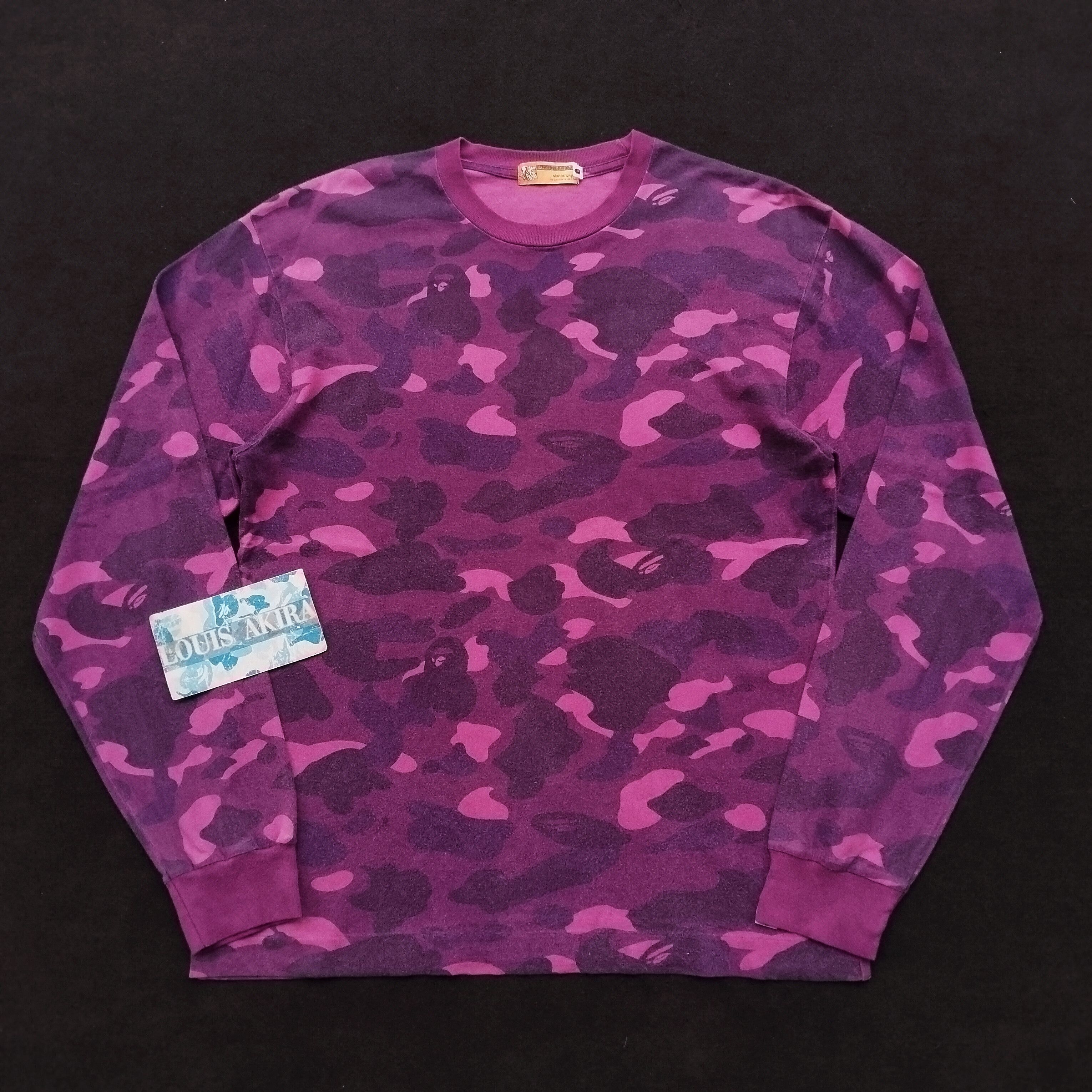 Bape 2005 Bape Color Camo Long Sleeve Tee Size US M / EU 48-50 / 2 - 1 Thumbnail
