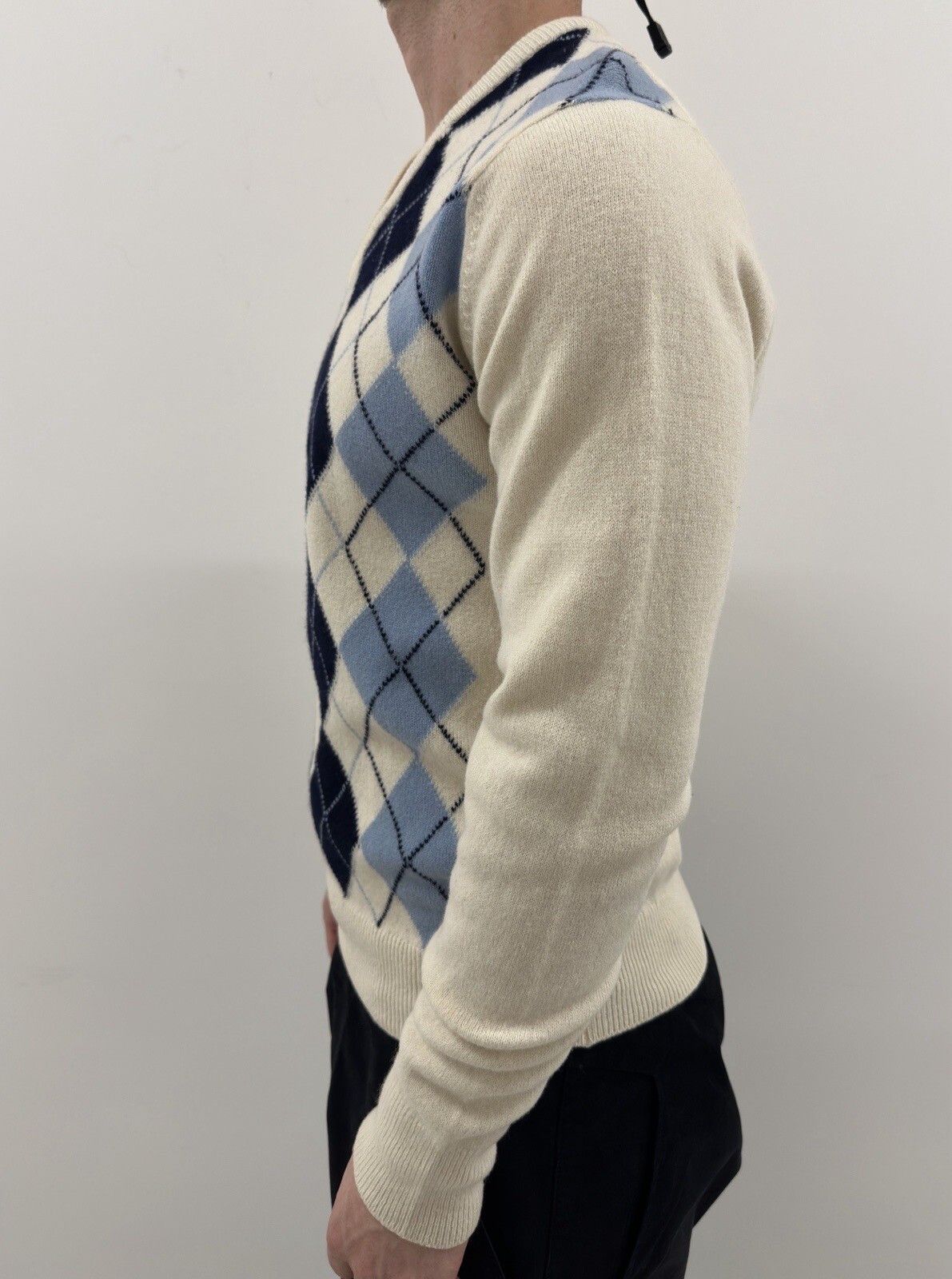 Alan Paine Alan Paine Pure Lambswool Men’s England Sweater Pullover Size US S / EU 44-46 / 1 - 6 Thumbnail
