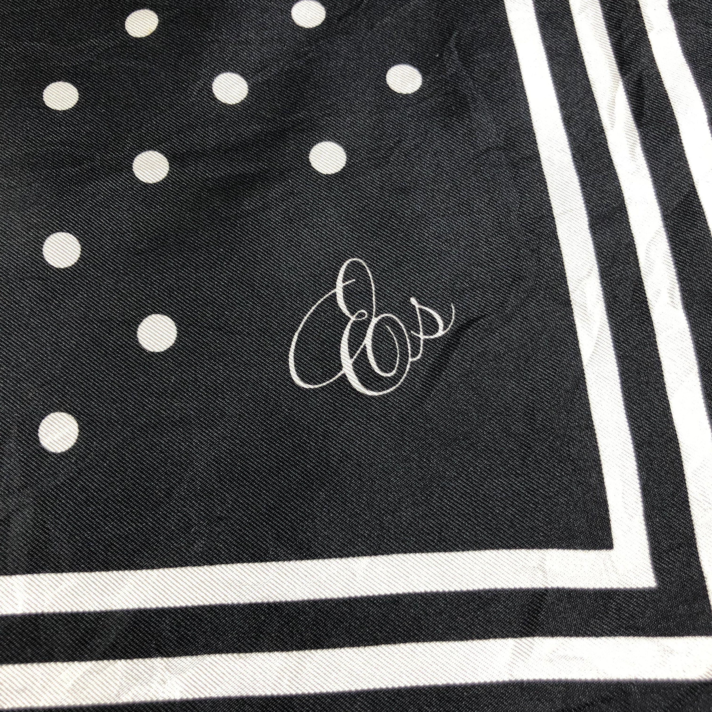 Japanese Brand Leilian Hand Rolled Silk Scarf M813 Size ONE SIZE - 3 Thumbnail