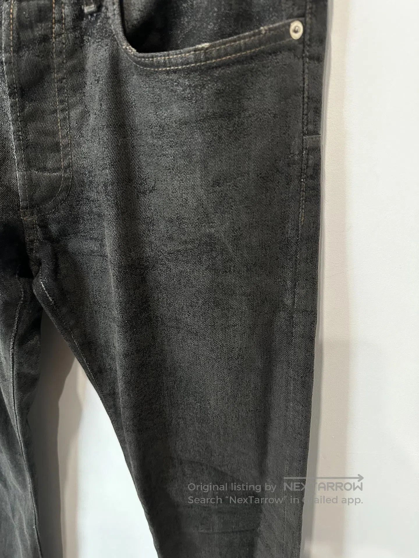 Hedi Slimane Dior Homme 07AW Brush Glue Jeans. Size US 30 / EU 46 - 2 Thumbnail
