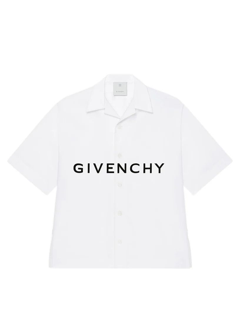 1srvl11e0725 SS Boxy Fit Shirt in White