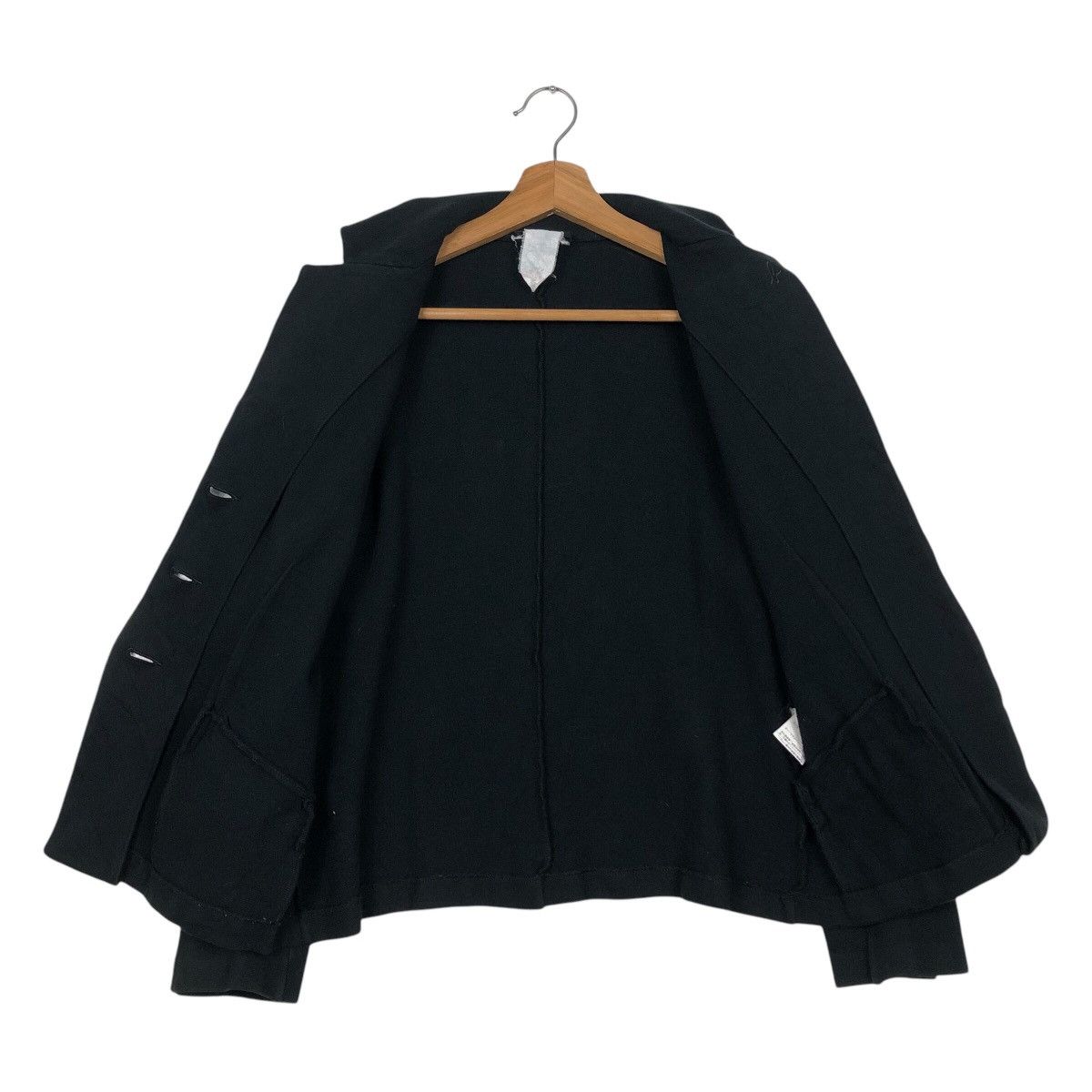 agnes b. 📌Vintage Cropped Button Jacket Agnes B. Paris Made in Japan Size US M / EU 48-50 / 2 - 14 Thumbnail