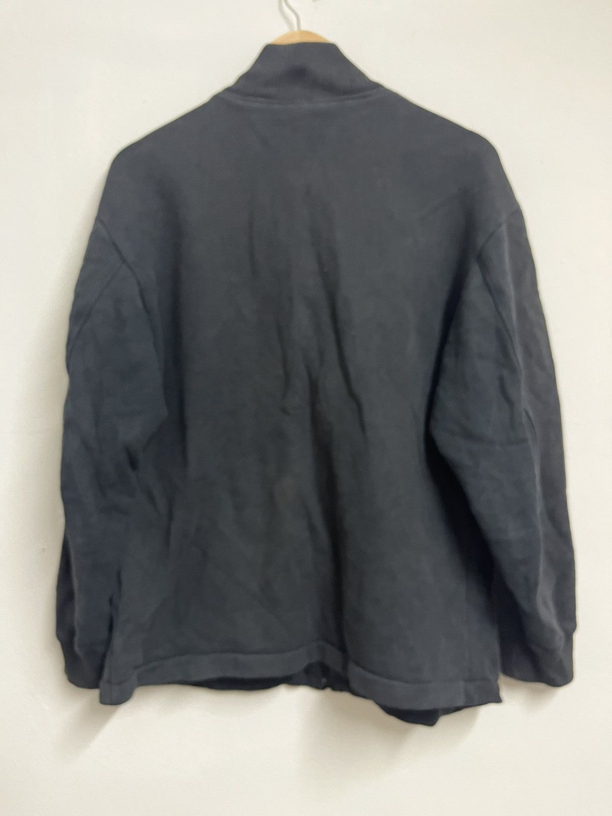 Japanese Brand 💥Vintage 90s UNIQLO Faded Black Zipper Size US L / EU 52-54 / 3 - 12 Thumbnail