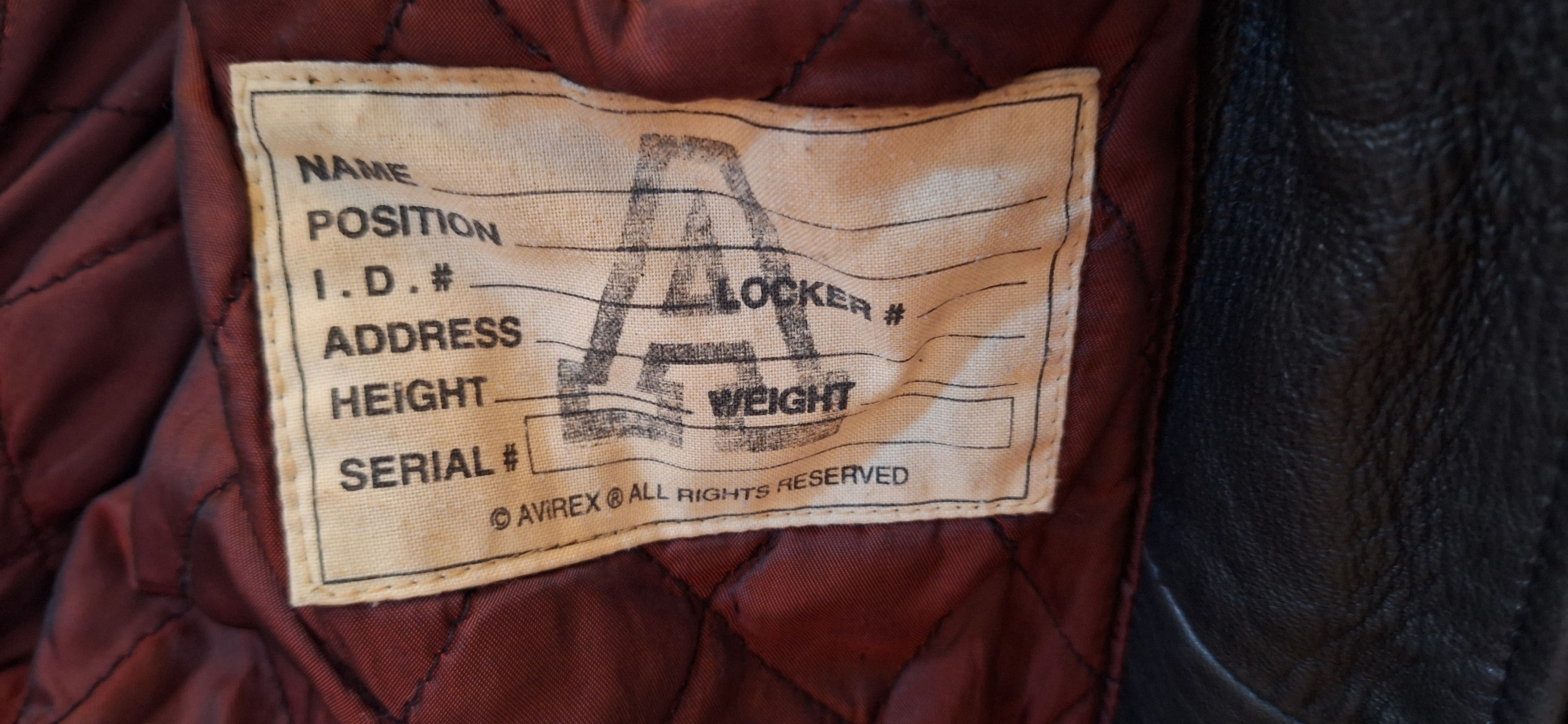 Avirex Vintage AVIREX Varsity Leather Jacket Size US XXL / EU 58 / 5 - 6 Thumbnail