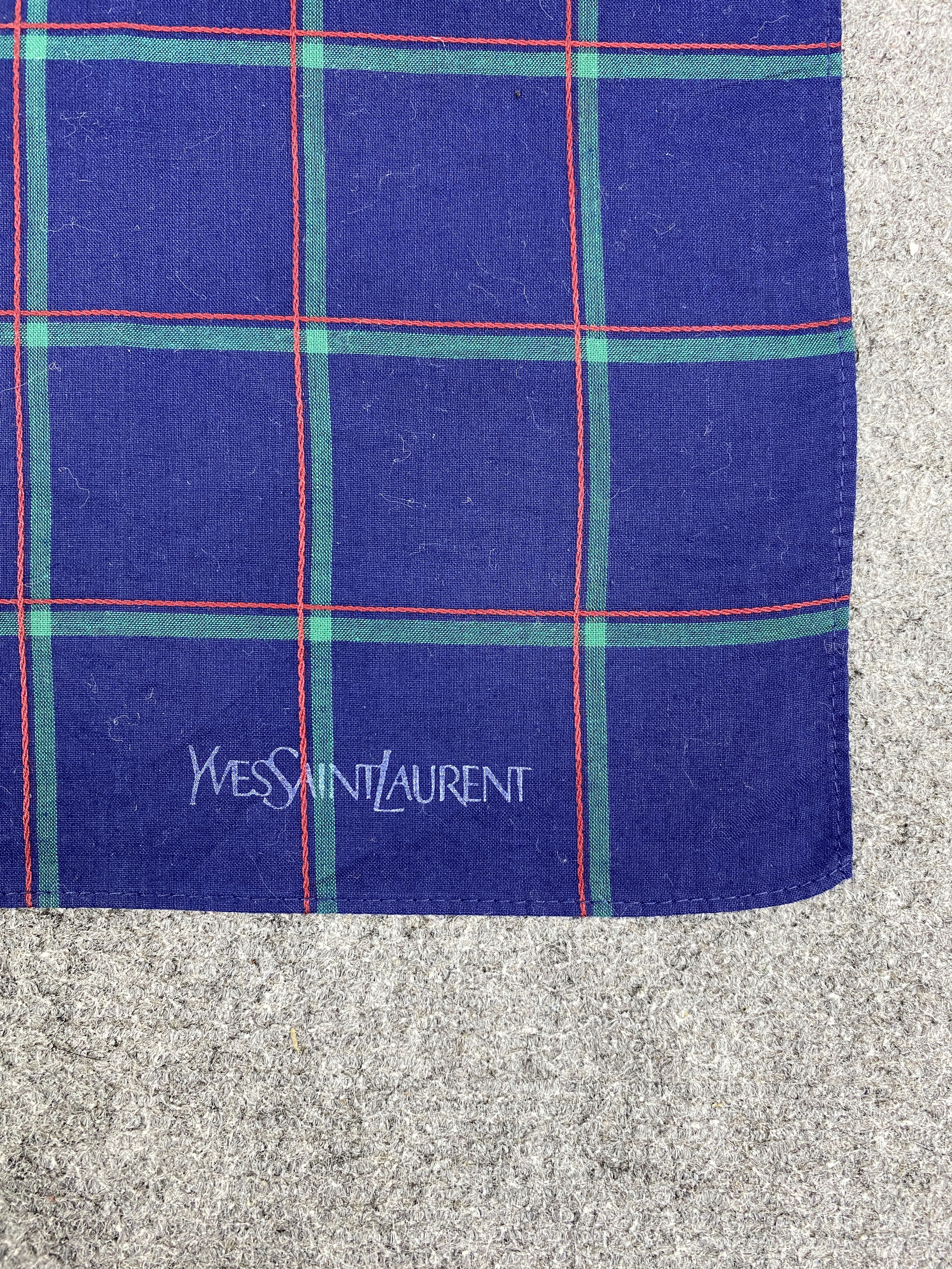 Yves Saint Laurent Yves Saint Laurent Handkerchief / Neckerchief HKC0569 Size ONE SIZE - 5 Thumbnail
