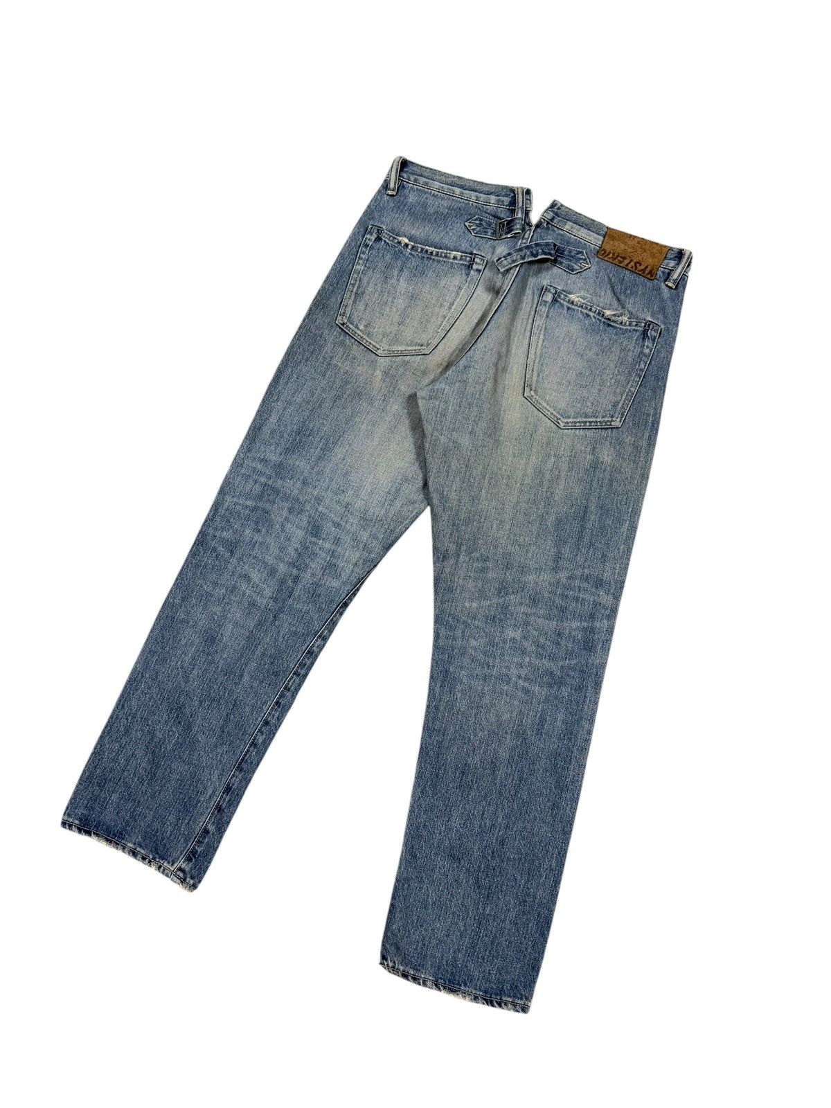 Hysteric Glamour Vtg💥Hysteric Glamour Salvedge Buckle Back Wash Denim Size US 33 - 16 Thumbnail