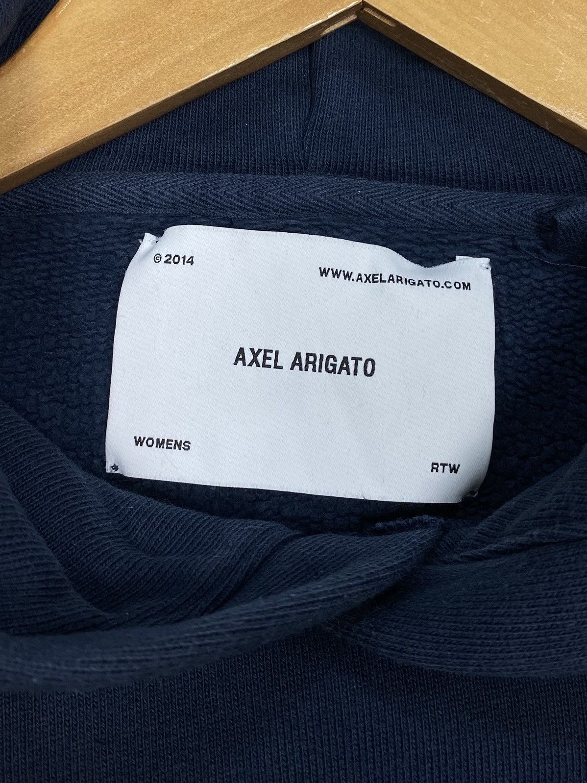 Axel Arigato Axel Arigato 2014-2021 Womens Hoodie Long Sleeve Blue Size S Size S / US 4 / IT 40 - 6 Thumbnail