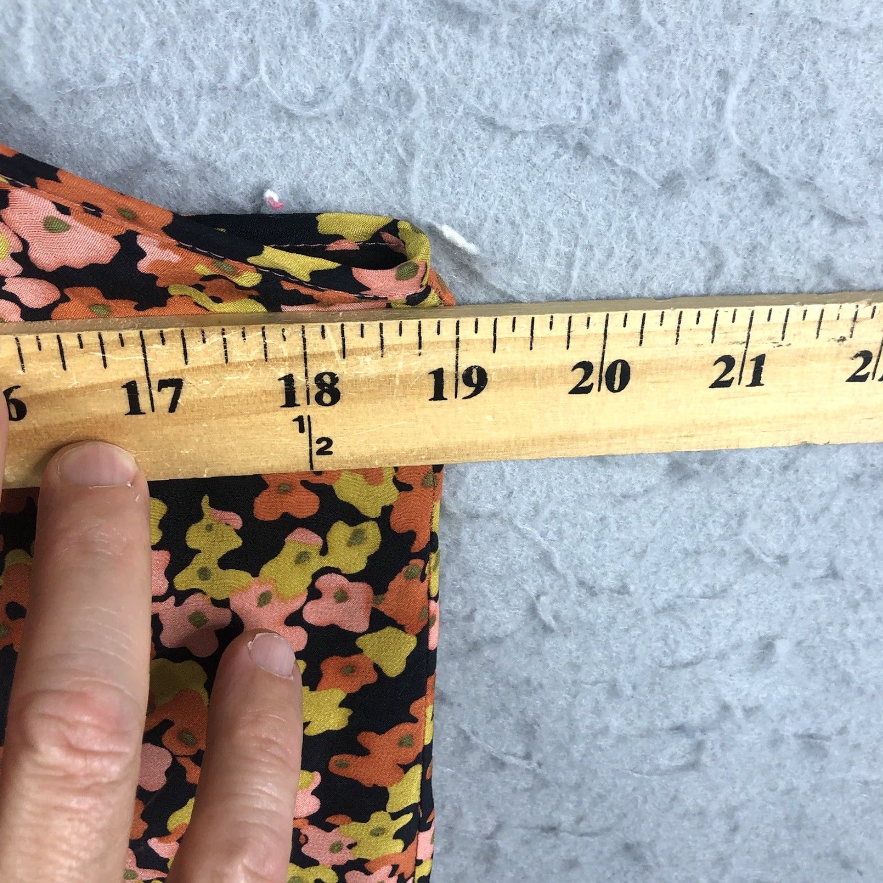 Theory VINTAGE Theory Dress Womens 8 Black Orange Flower 100% Silk Racerback Sundress Feminine Dress Size M / US 6-8 / IT 42-44 - 5 Thumbnail