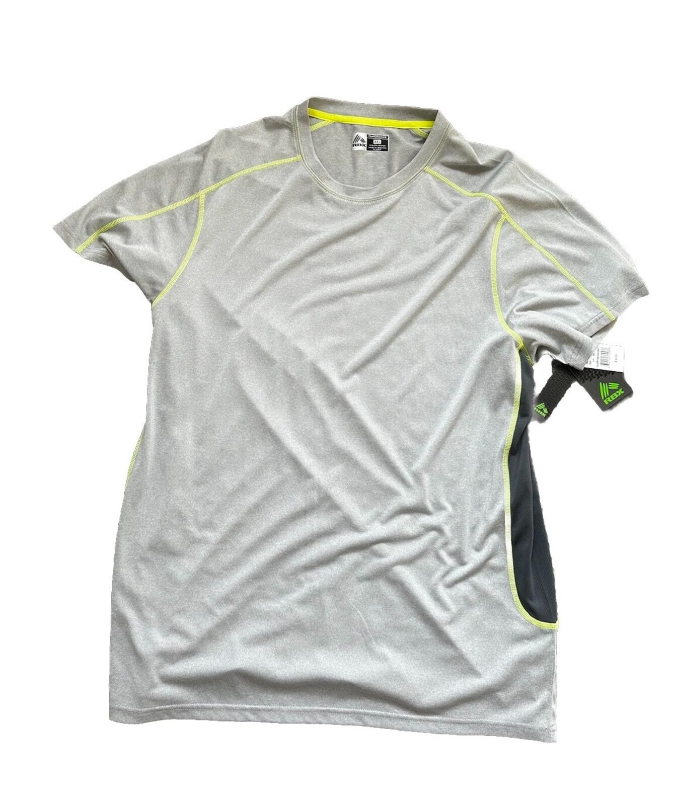 Other NWT RBX Reebox Men's Dry Fit Performance Tee Crew Gray XXL Size US XXL / EU 58 / 5 - 1 Thumbnail