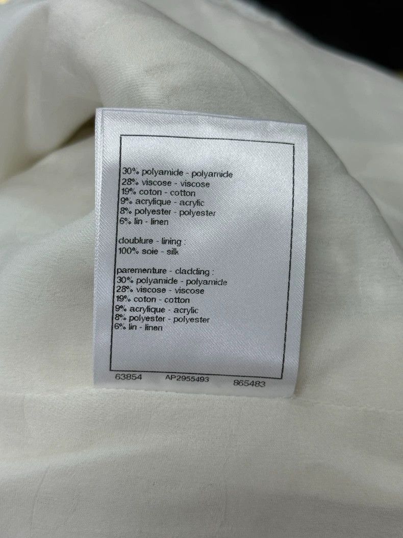 Chanel chanel 25C white rolled-edged four-pocket double-breasted Size XS / US 0-2 / IT 36-38 - 7 Thumbnail