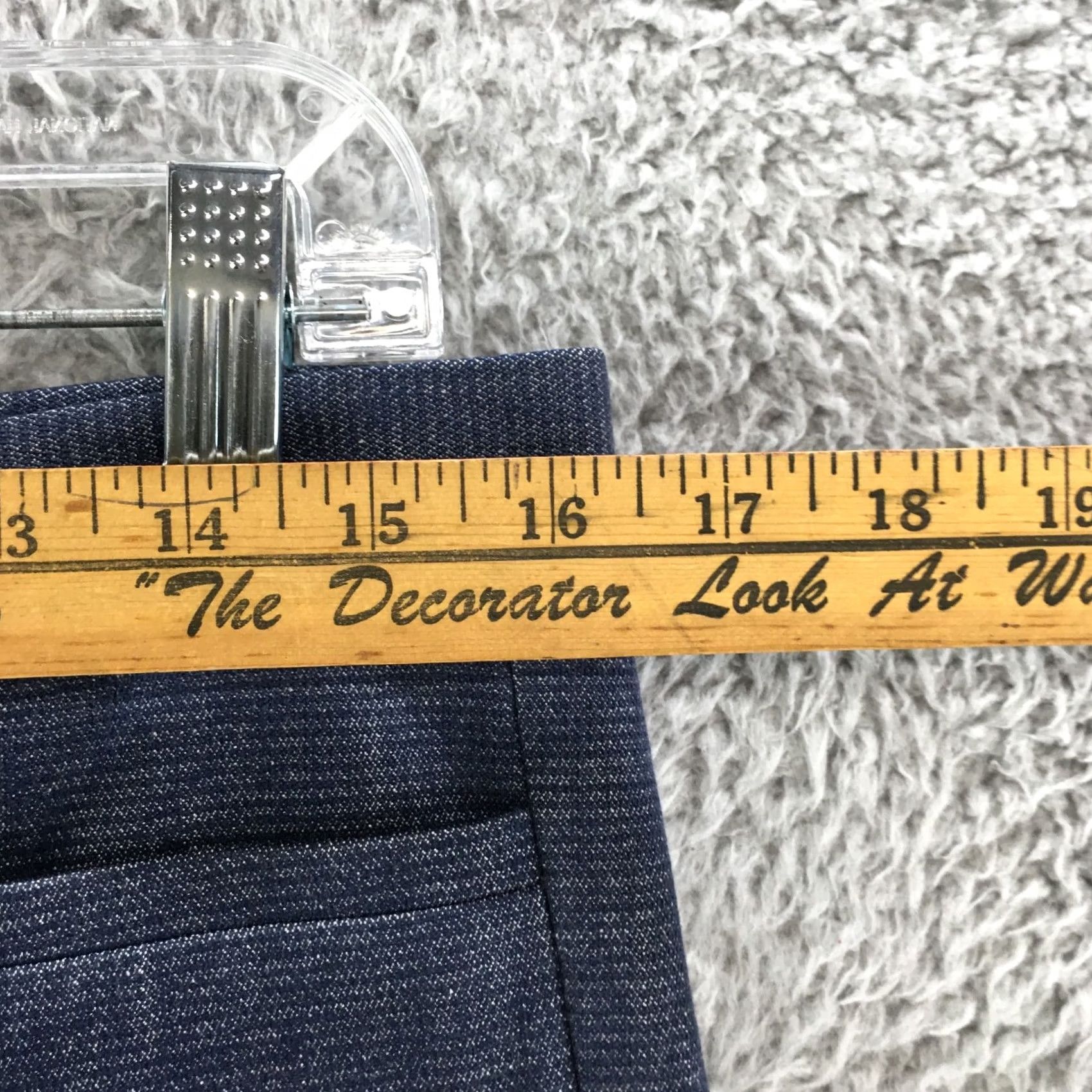 Banana Republic Banana Republic Dress Pants Women 8 Blue Mid Rise Flat Front Casual Zip Pants Size 30" / US 8 / IT 44 - 5 Thumbnail